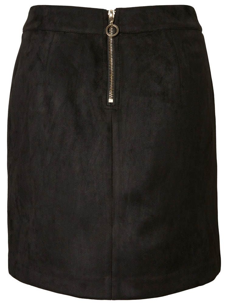 Vero Moda VMDONNADINA FAUX SUEDE SHORT SKIRT