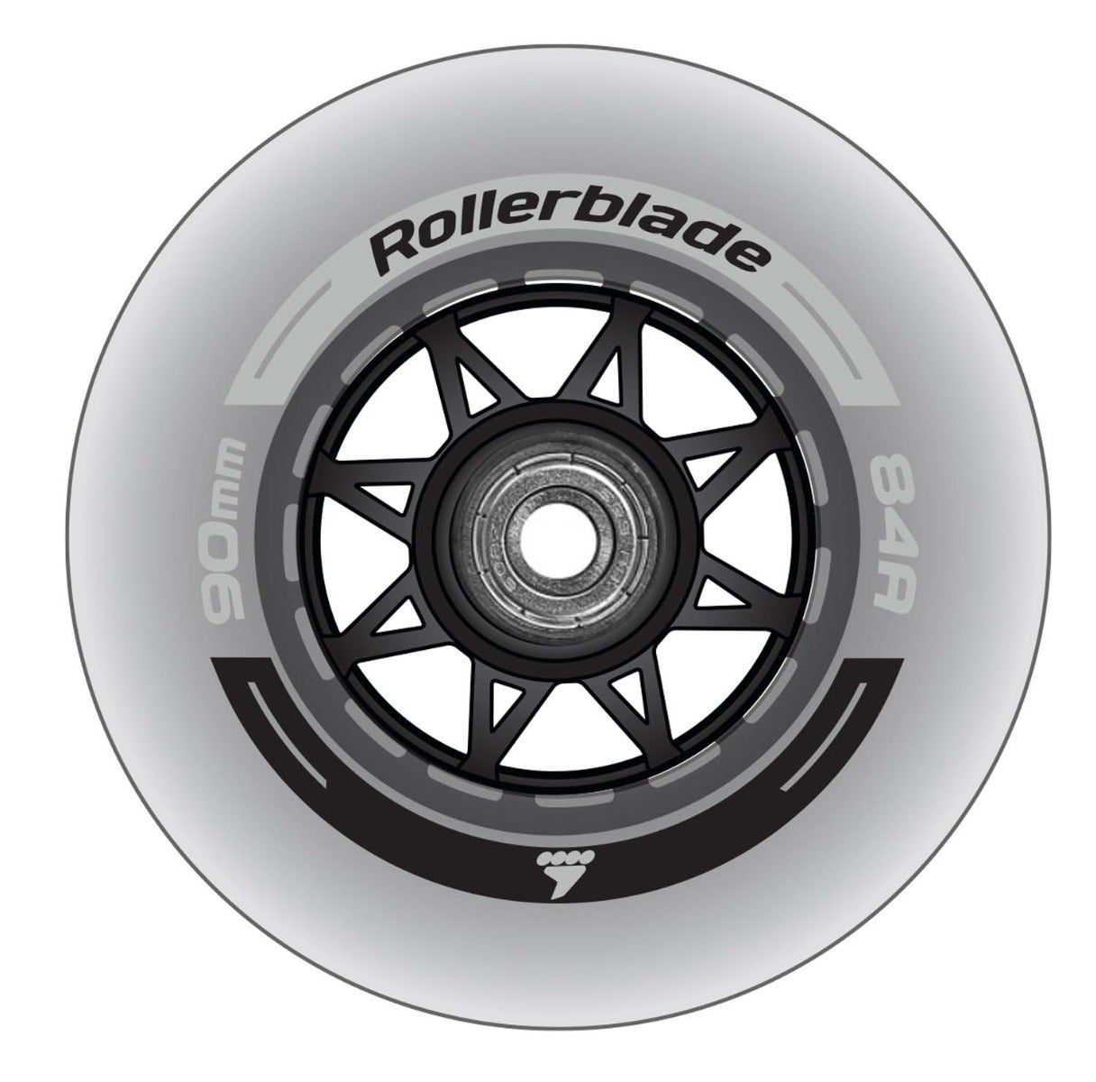Rollerblade Rollerblade Wielen 90mm/SG9 Bearing XT 8-Pack