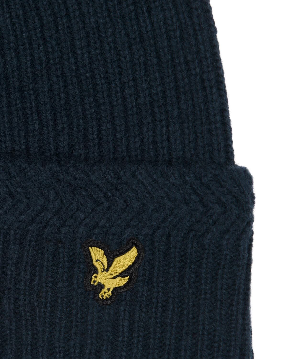 Lyle & Scott Racked Rib Beanie