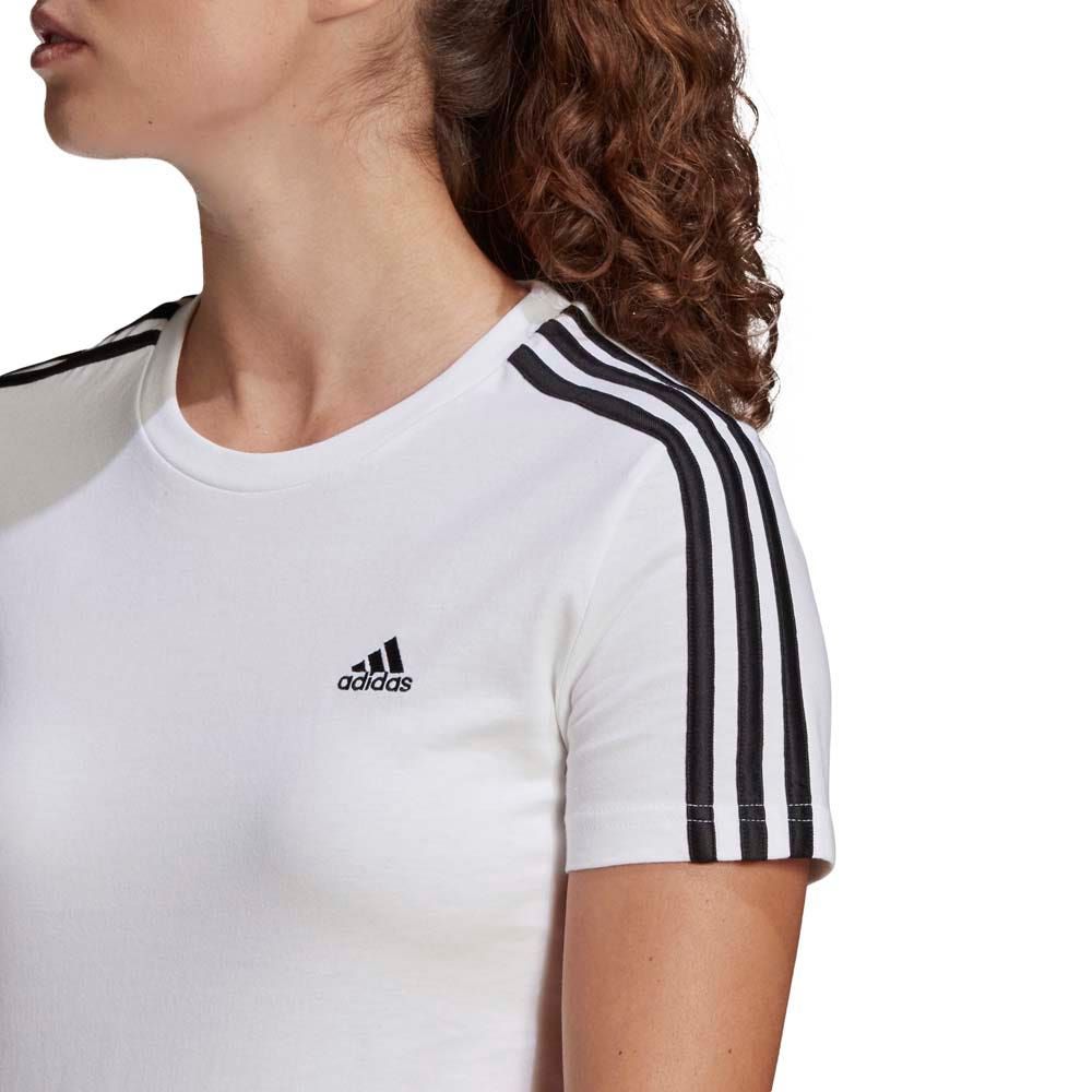 adidas Essentials Slim 3-Stripes Shirt