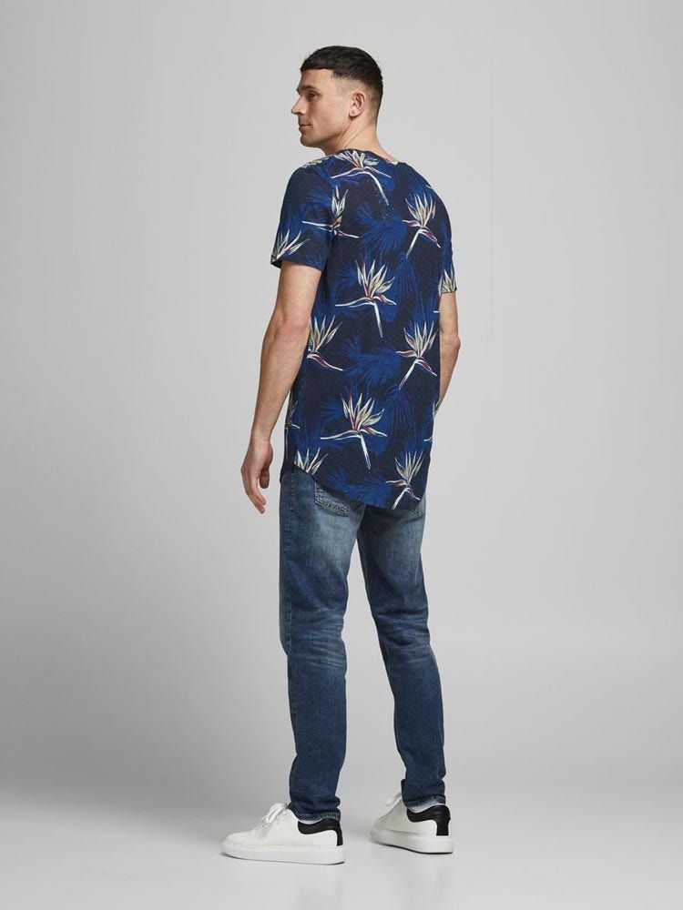 Jack & Jones Florall Tee Crew Neck