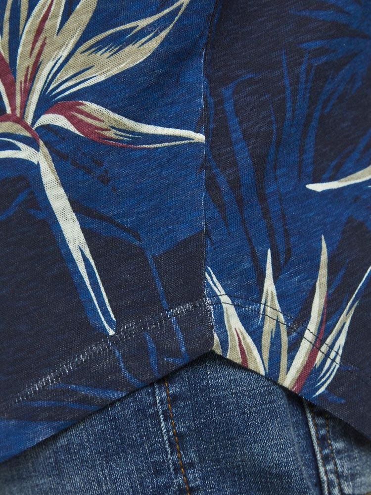Jack & Jones Florall Tee Crew Neck