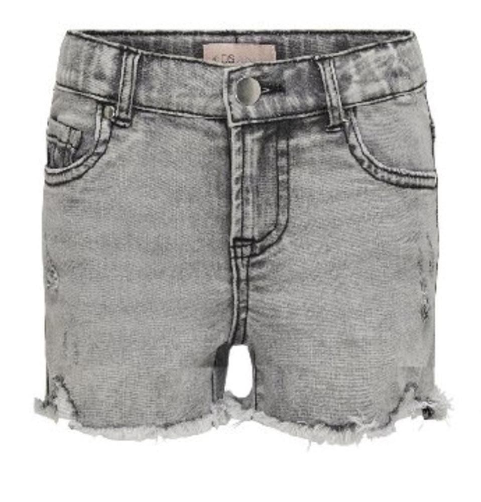 ONLY Kids KONBLUSH GREY DESTROY DNM SHORTS
