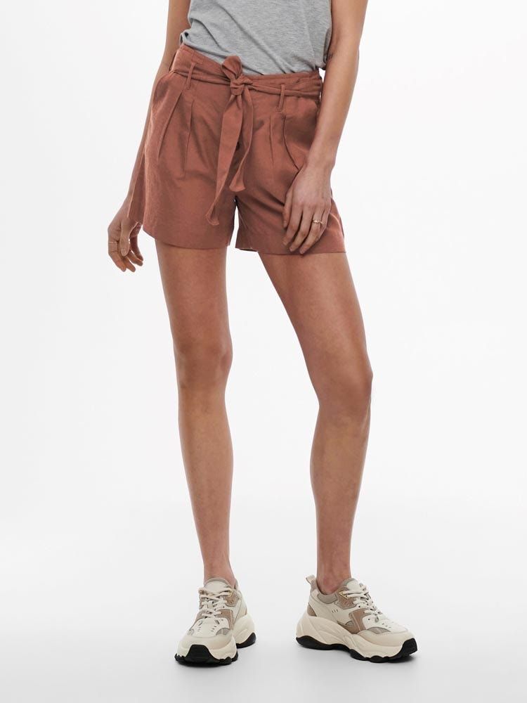ONLY ONLVIVA LIFE HW BELT SHORTS PNT NOO