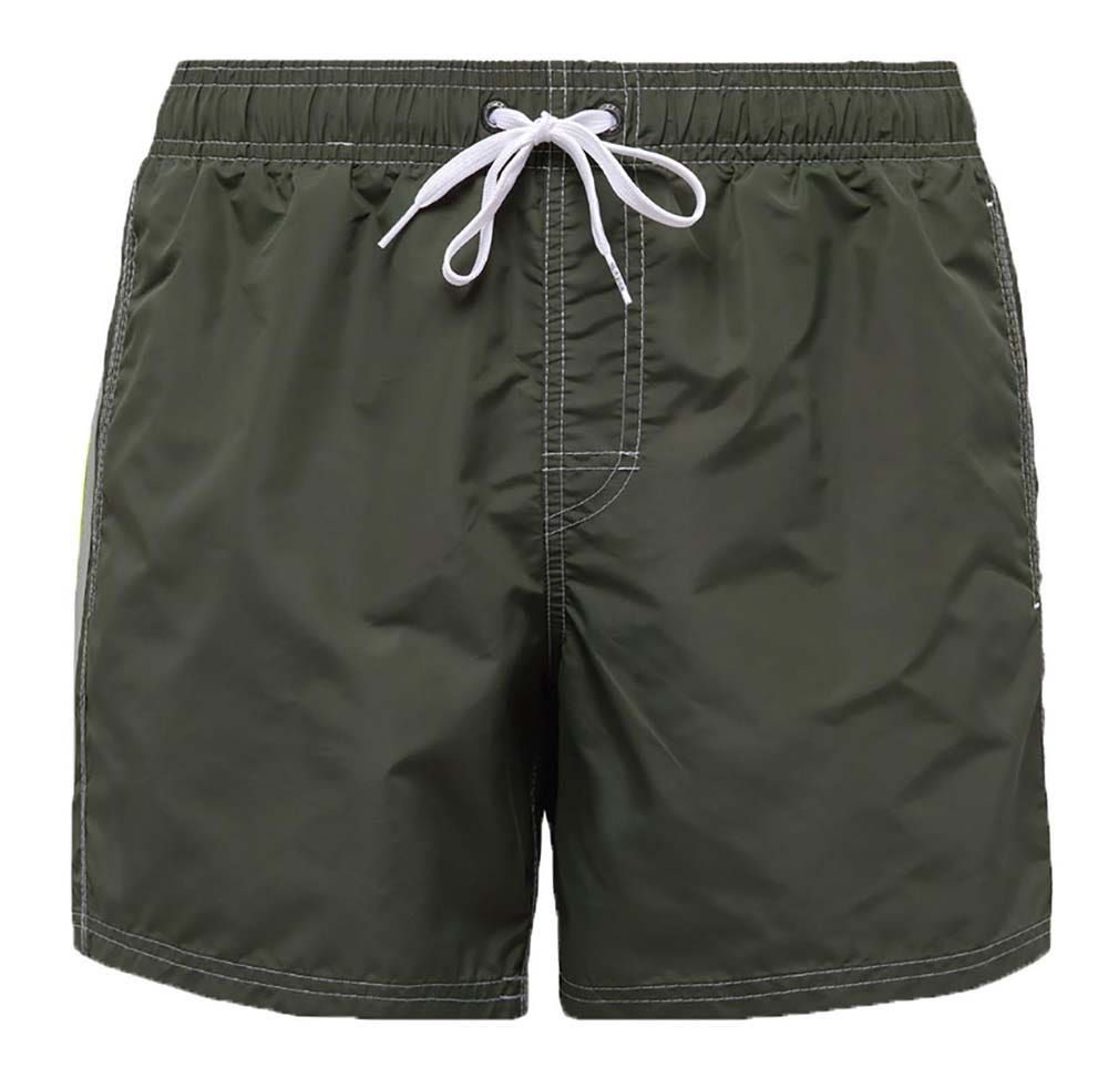 Sundek Stretch Waist Mid-Length Boardshort