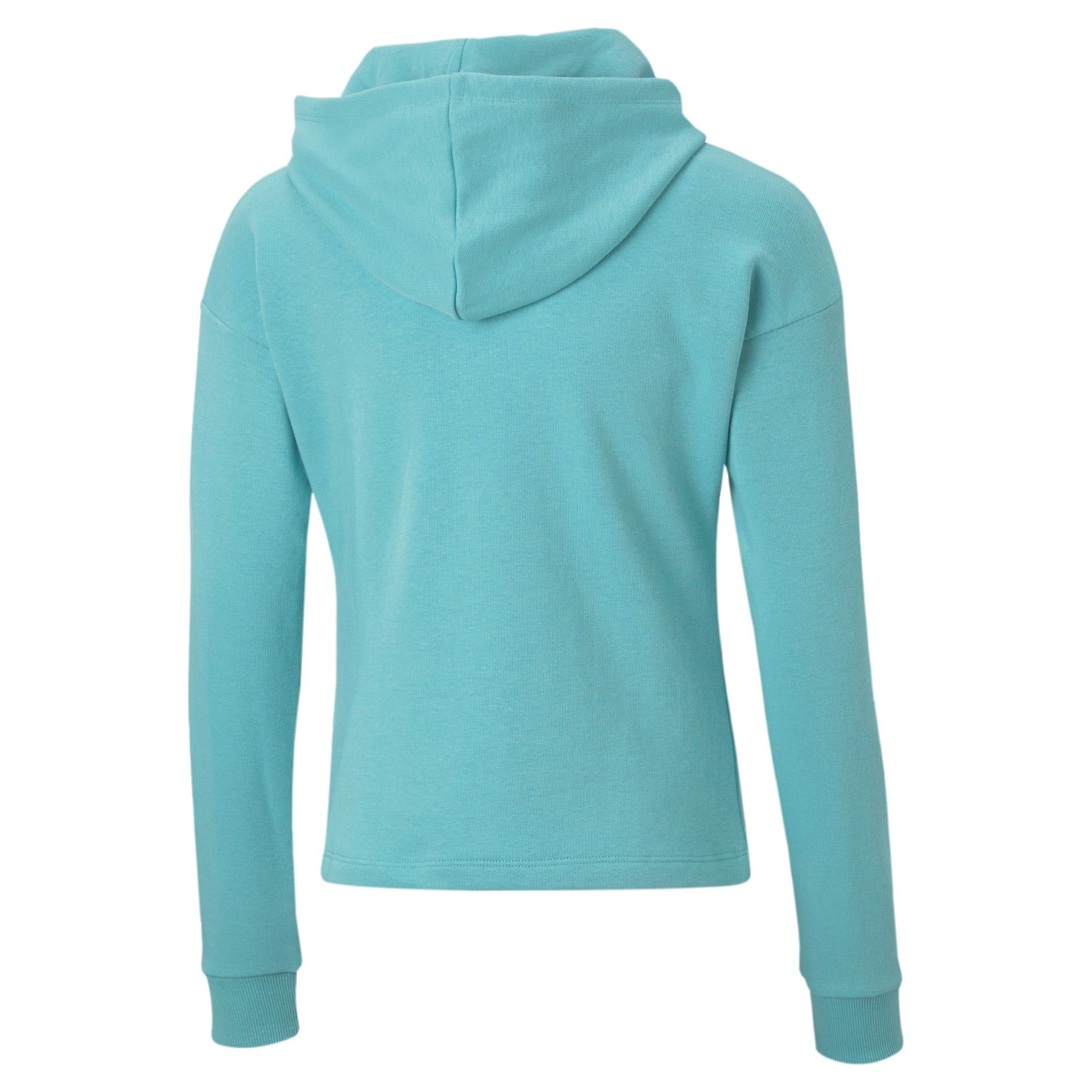 PUMA ESS+ LOGO CROPPED HOODIE TR G