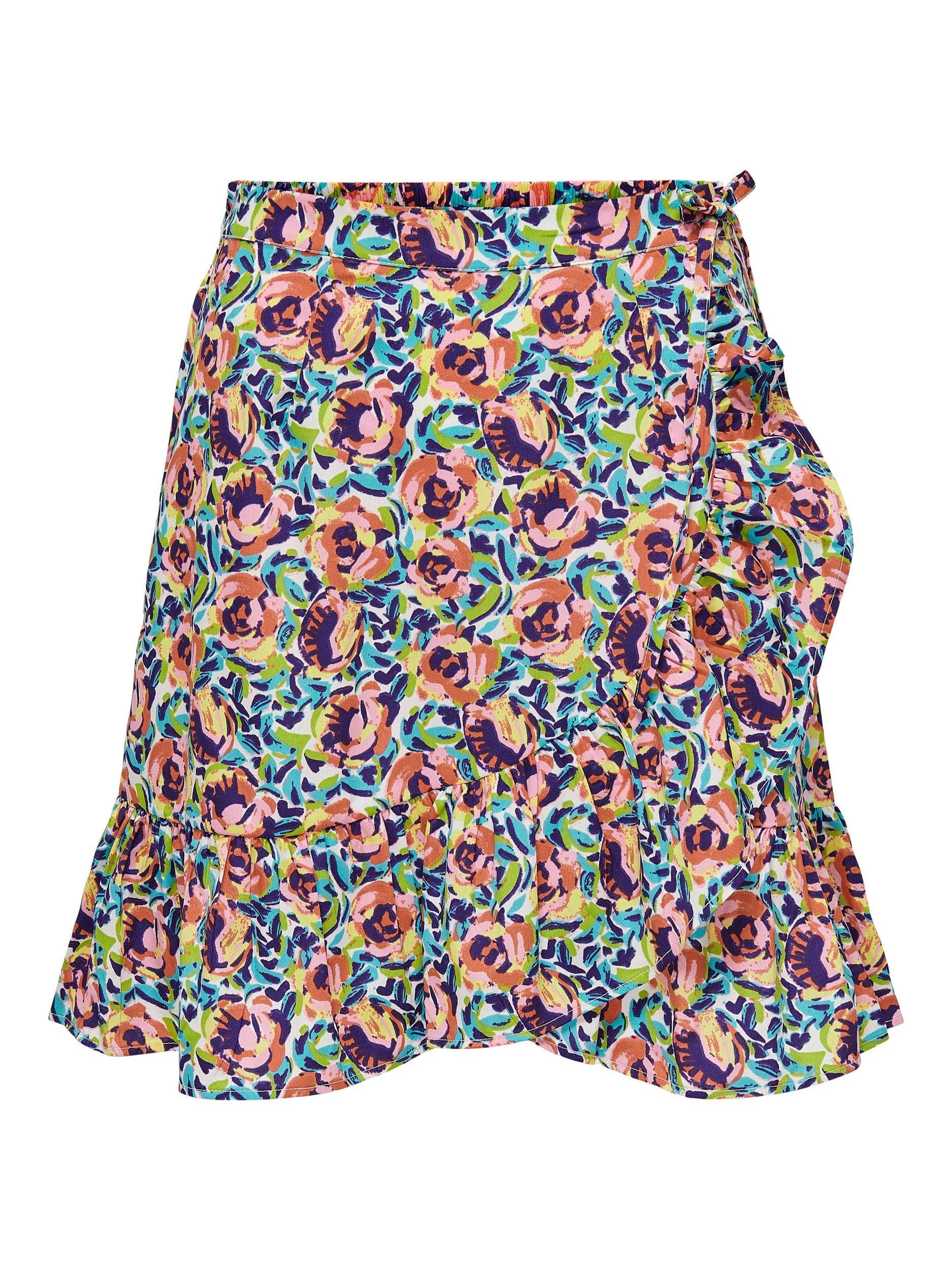 Jacqueline De Yong Short Wrap Skirt