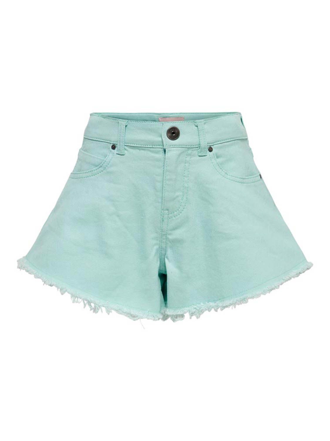 ONLY Kids Chiara Wave Col Raw Shorts