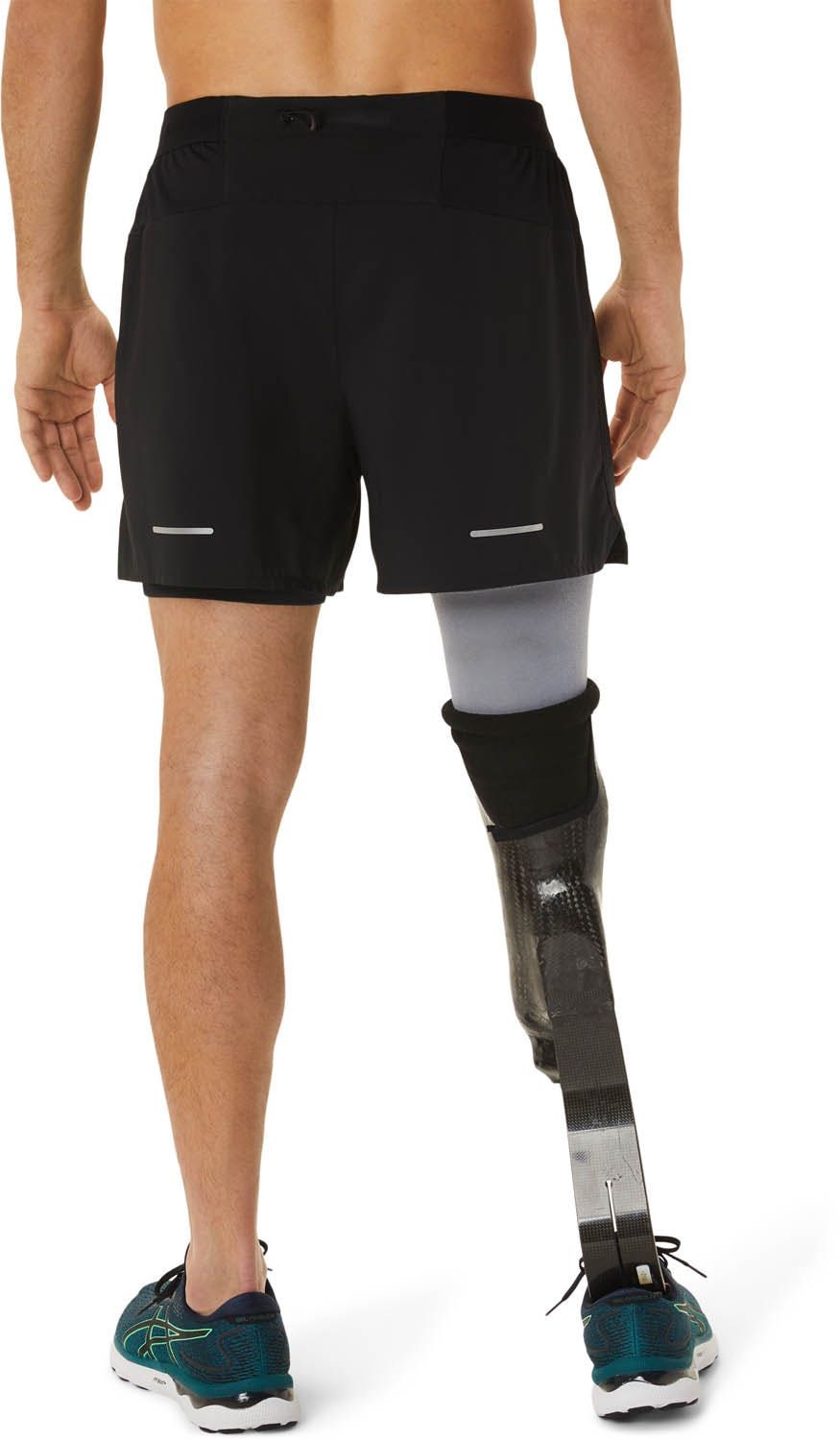 ASICS Road 2-N-1 5 In Short Zwart