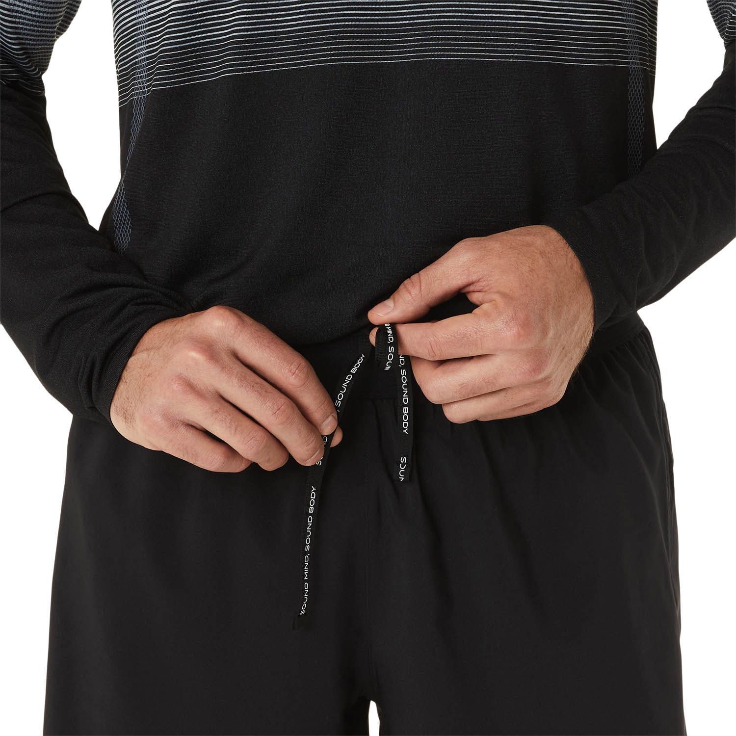 ASICS Road 2-N-1 5 In Short Zwart