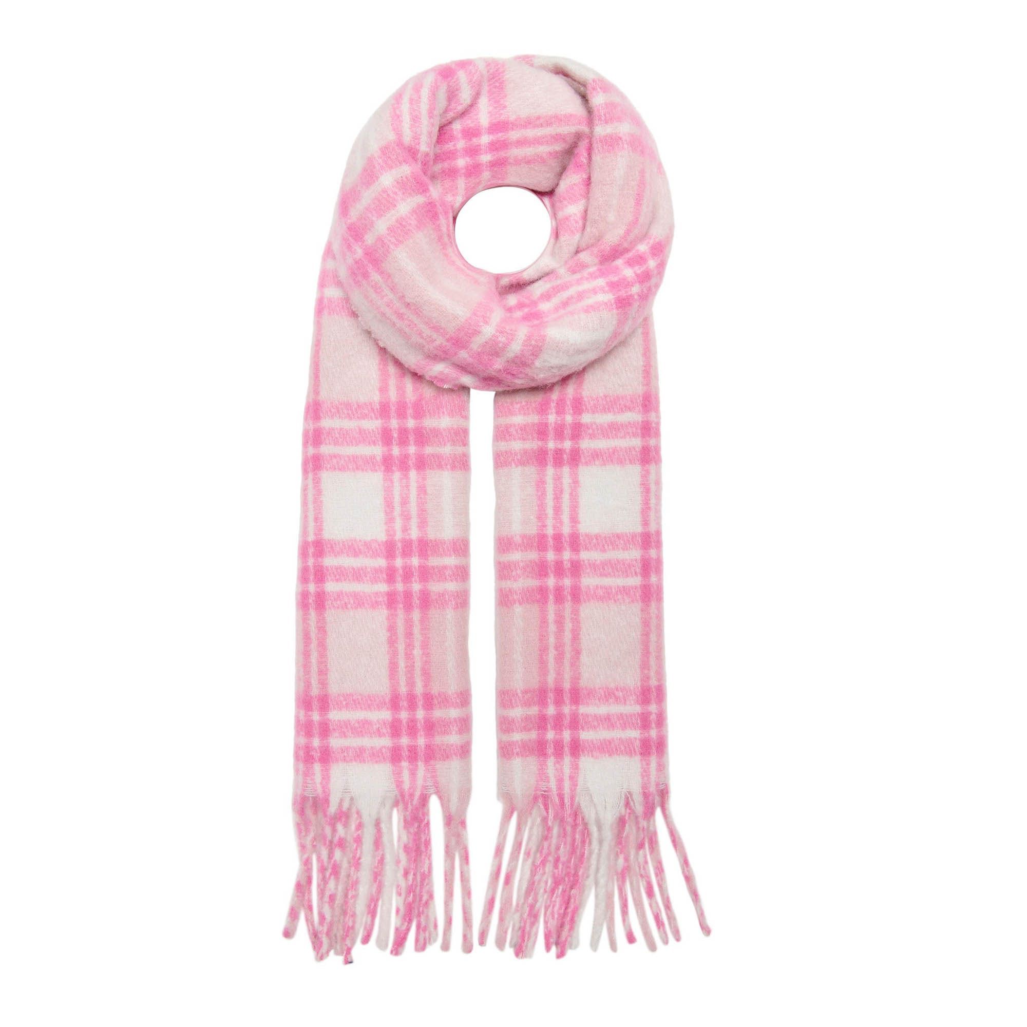 ONLY Lima Life Check Frill Scarf