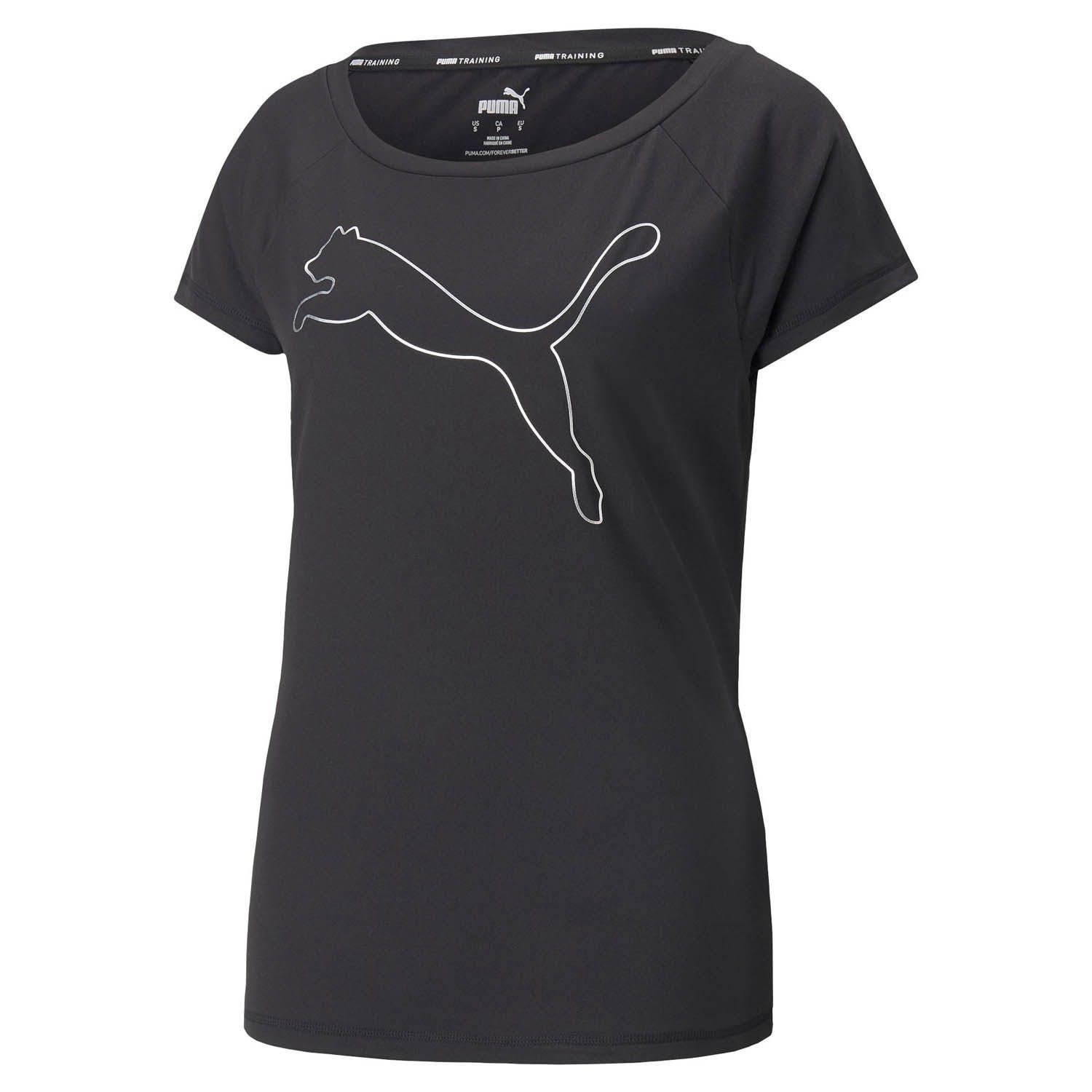 PUMA Train Favorite Heather Cat Tee Dames