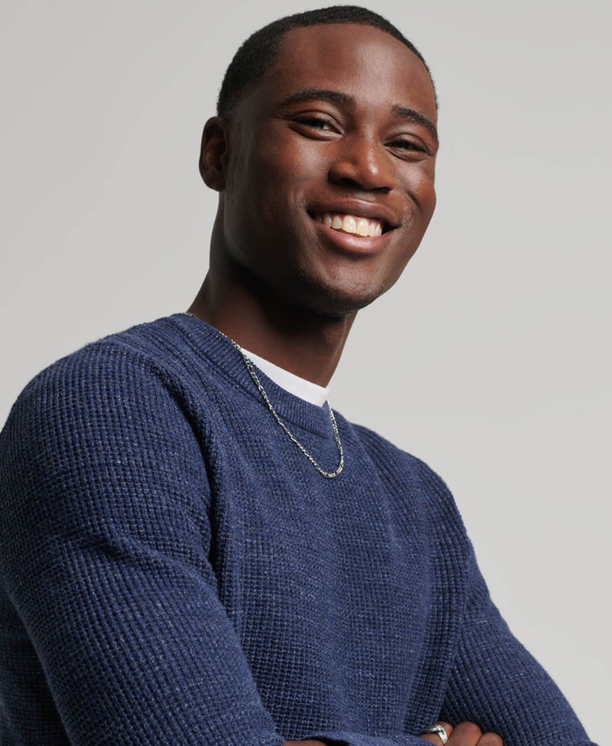 Superdry Vintage Textured Crew Knit