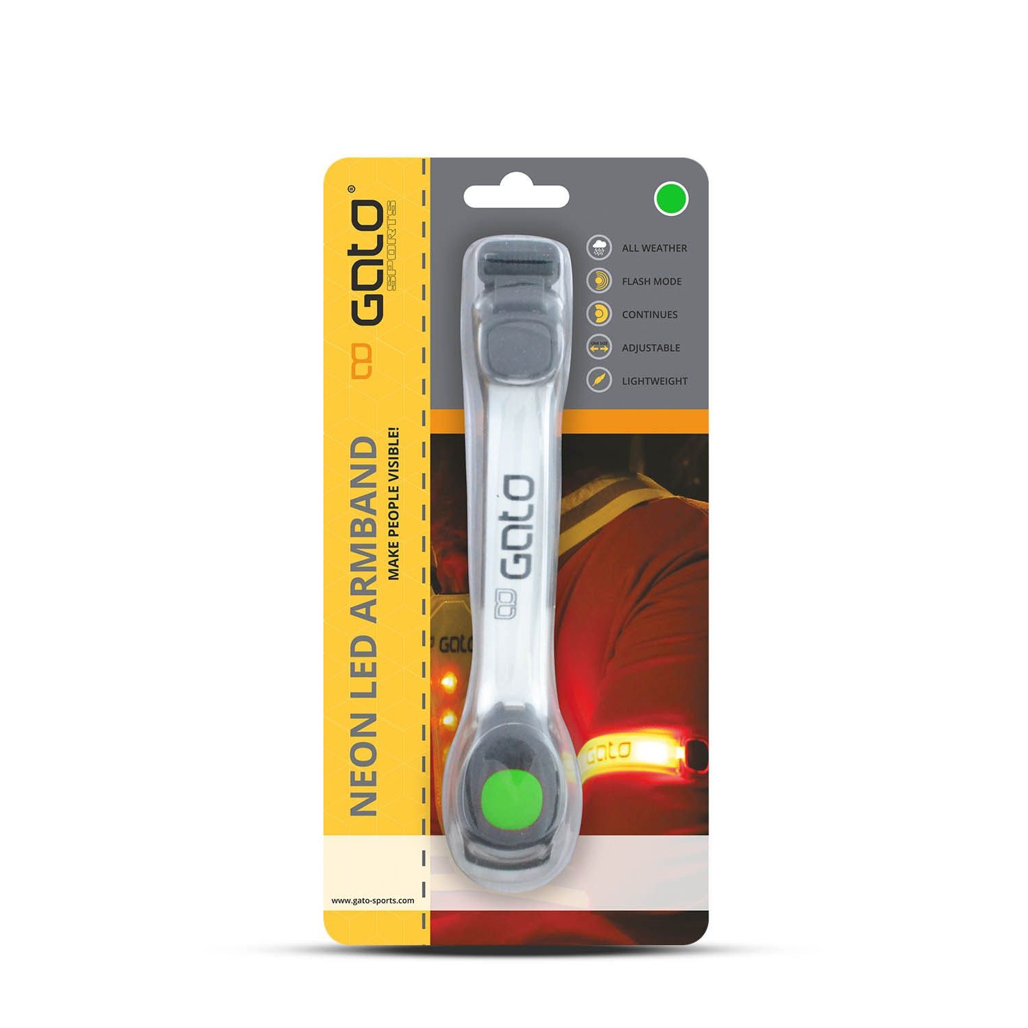 Gato Neon Led Armband