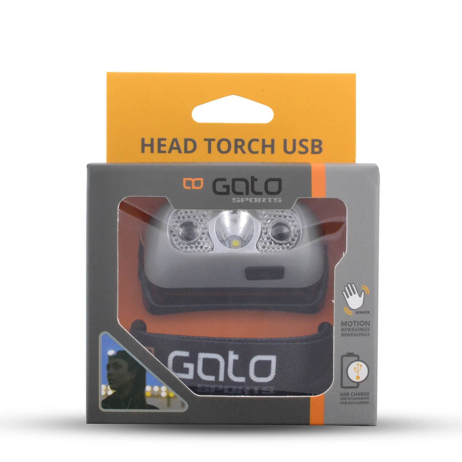 Gato Head Torch USB