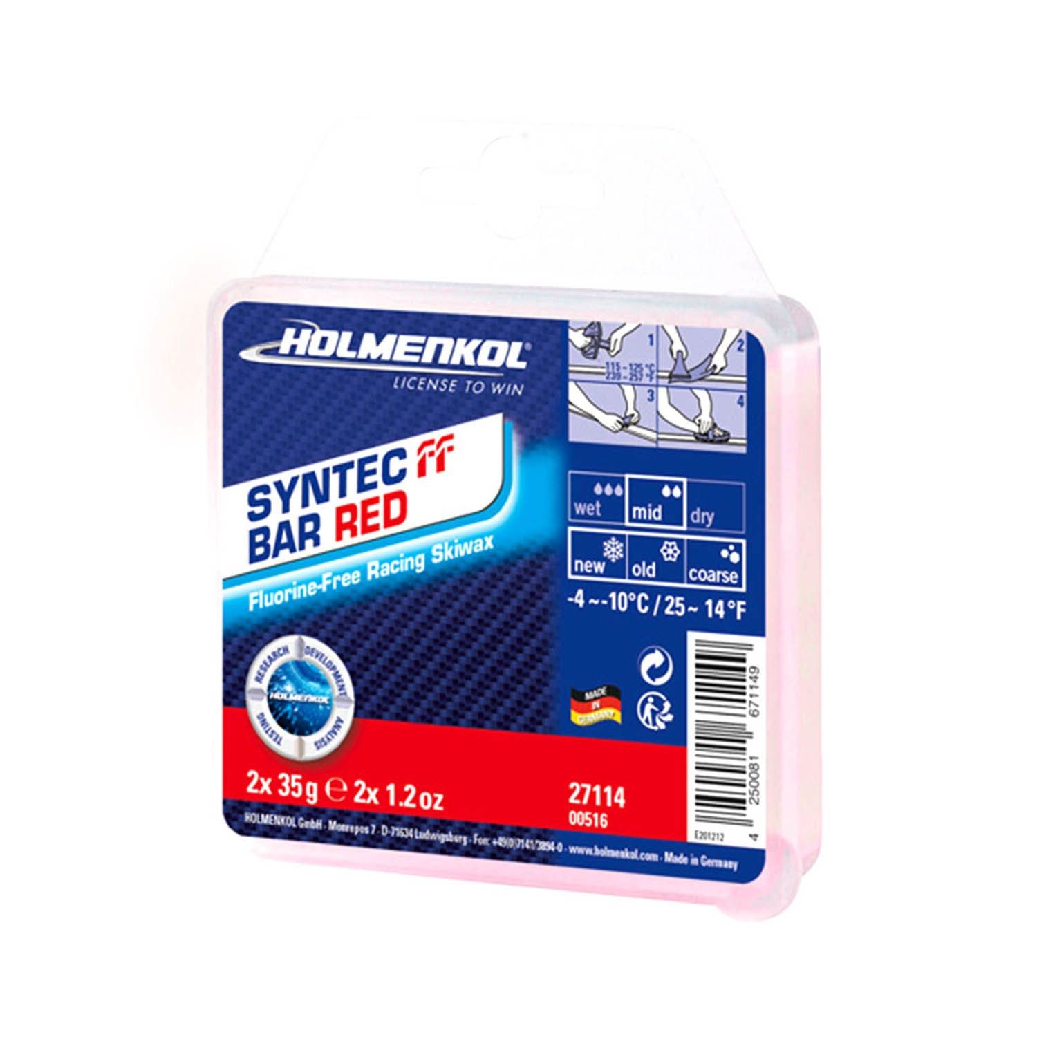 Holmenkol Syntec FF Bar Red
