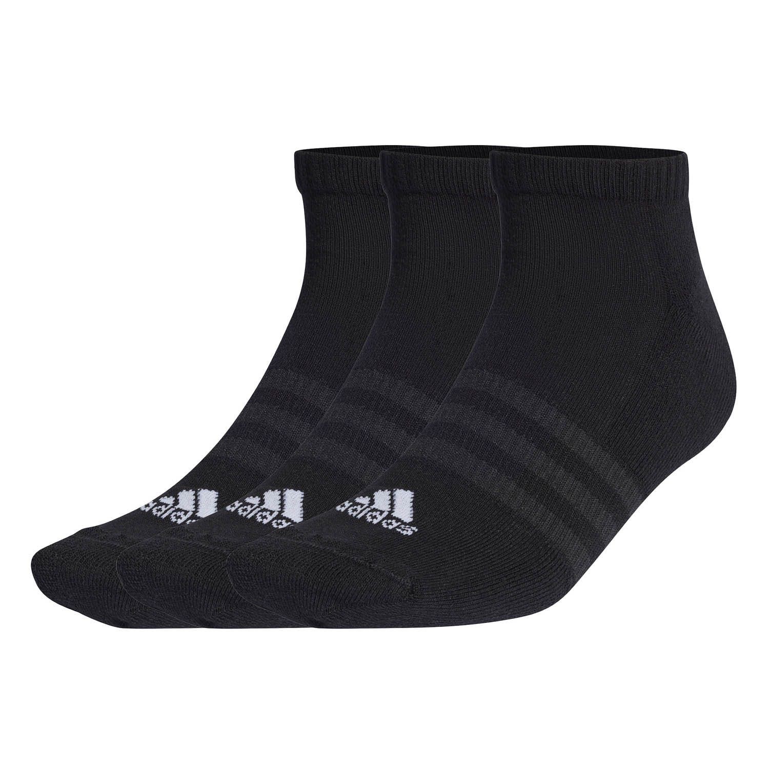 adidas Gevoerde Korte Sokken 3 Paar