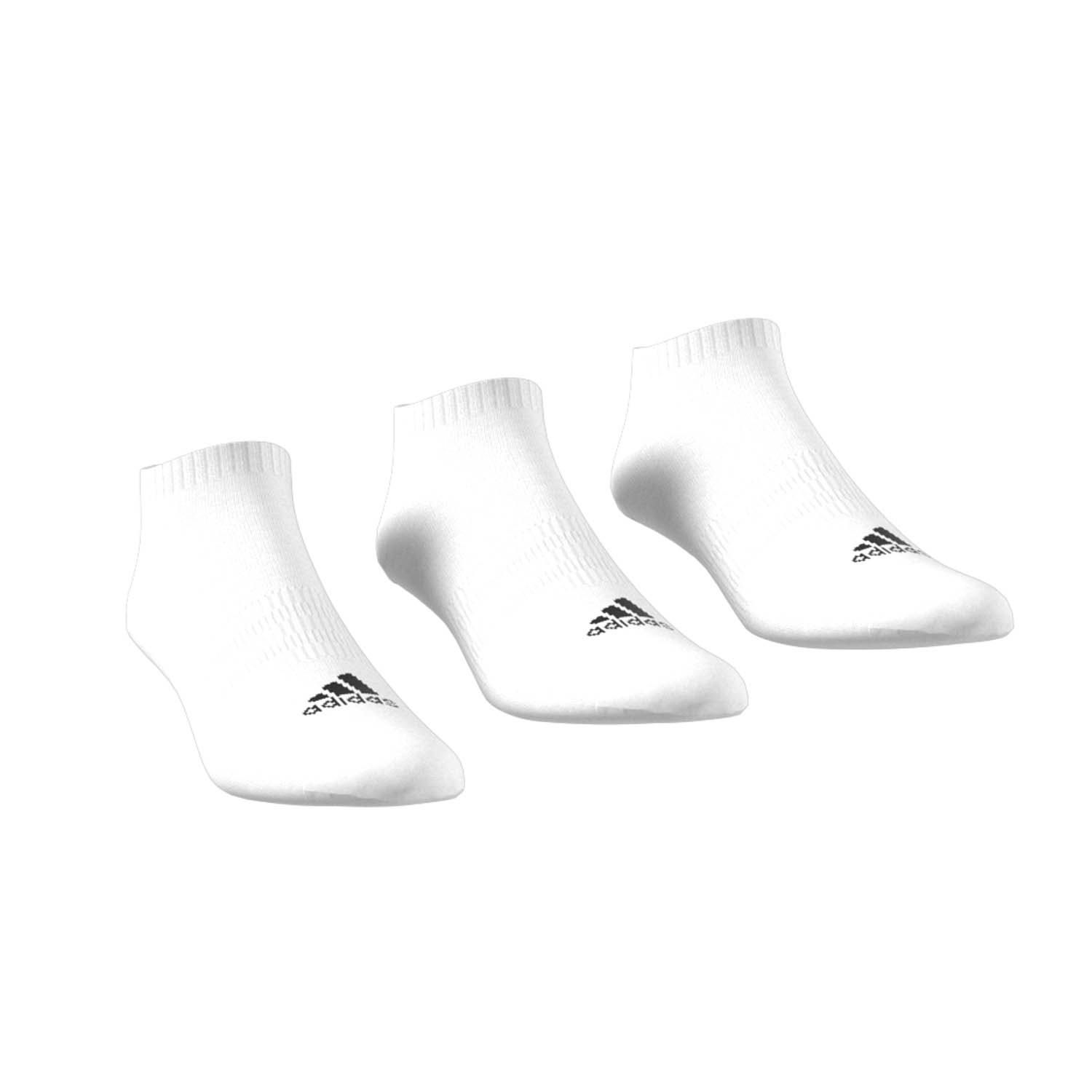 adidas Gevoerde Korte Sokken 3 Paar