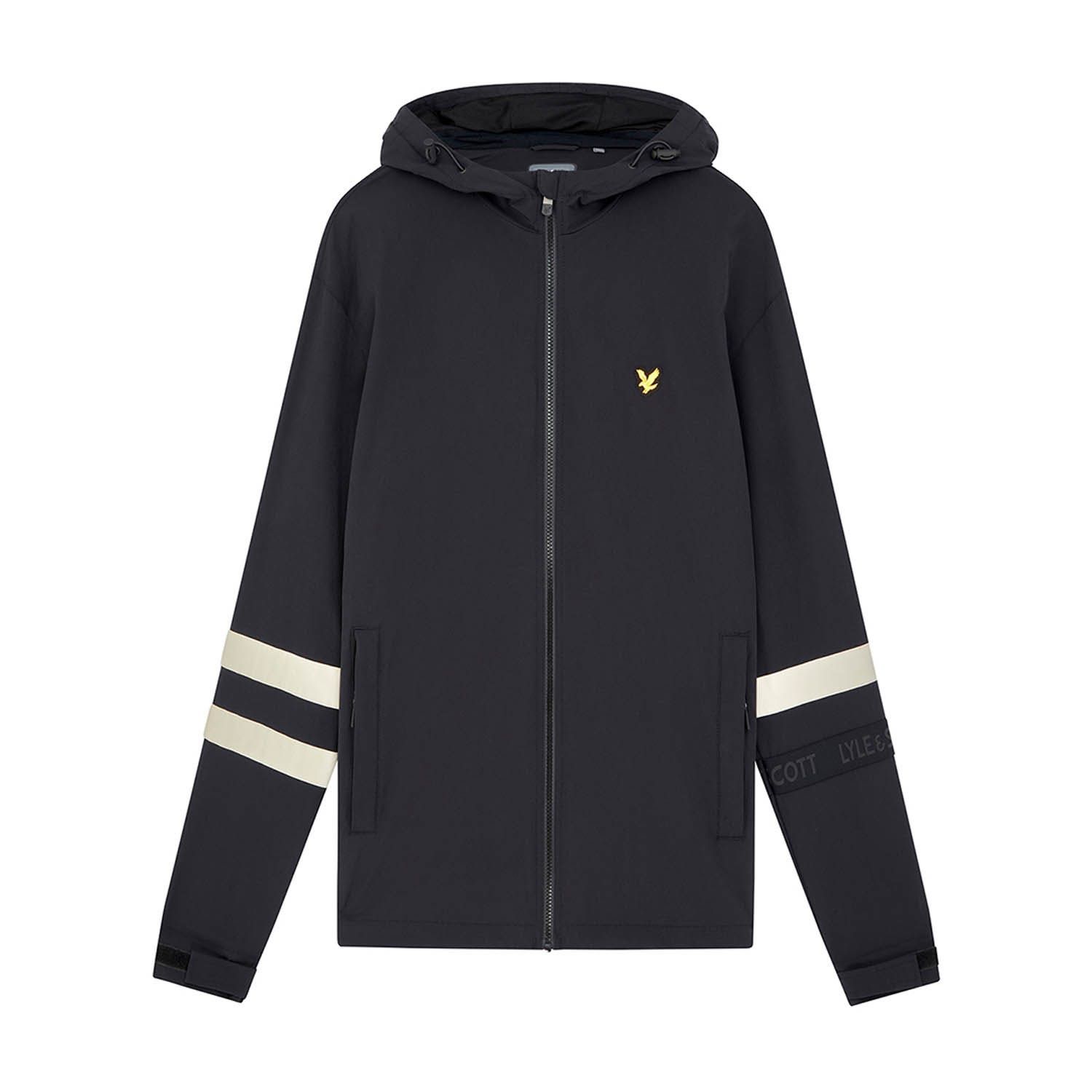 Lyle & Scott Sleeve Striped Oversized Jacket