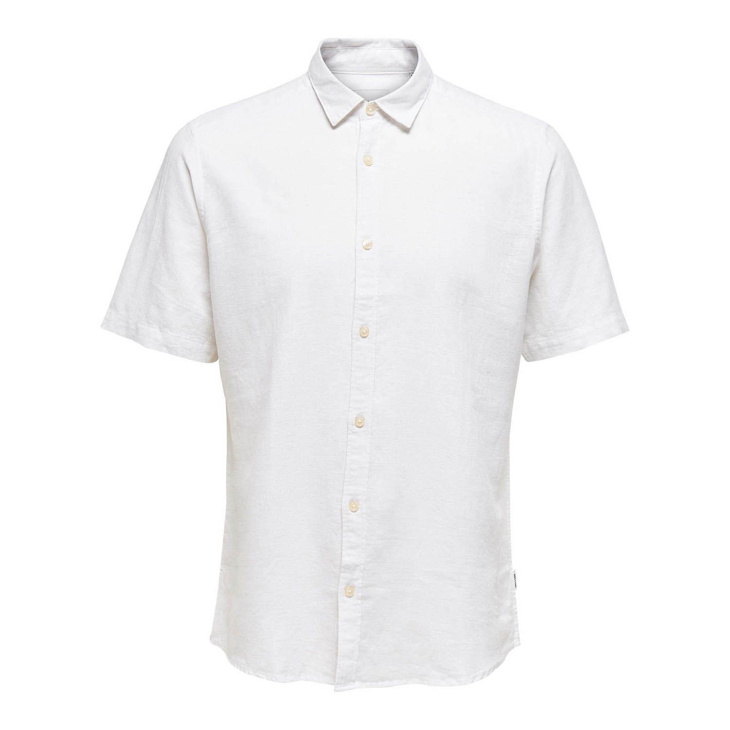 ONLY & Sons Caiden Solid Linen Shirt