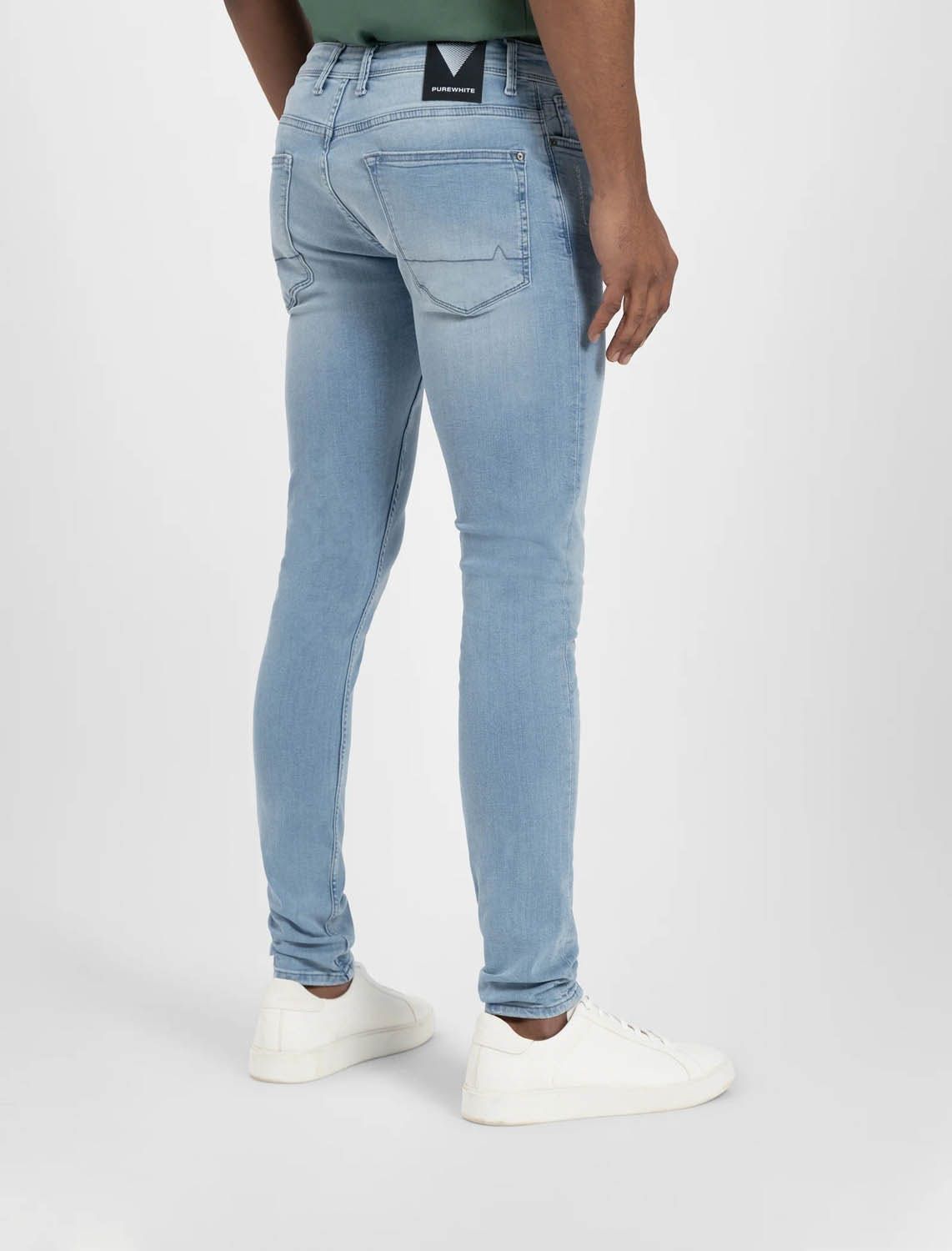 Purewhite The Jone Skinny Fit Jeans