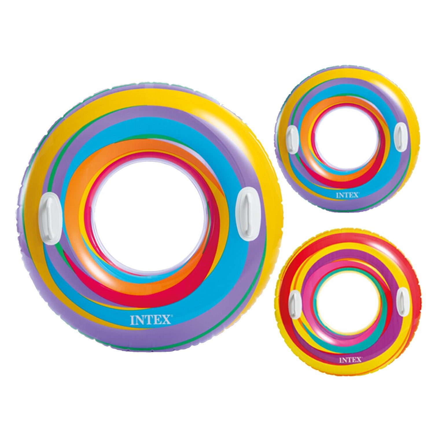 Intex Zwemring Kleuren Print