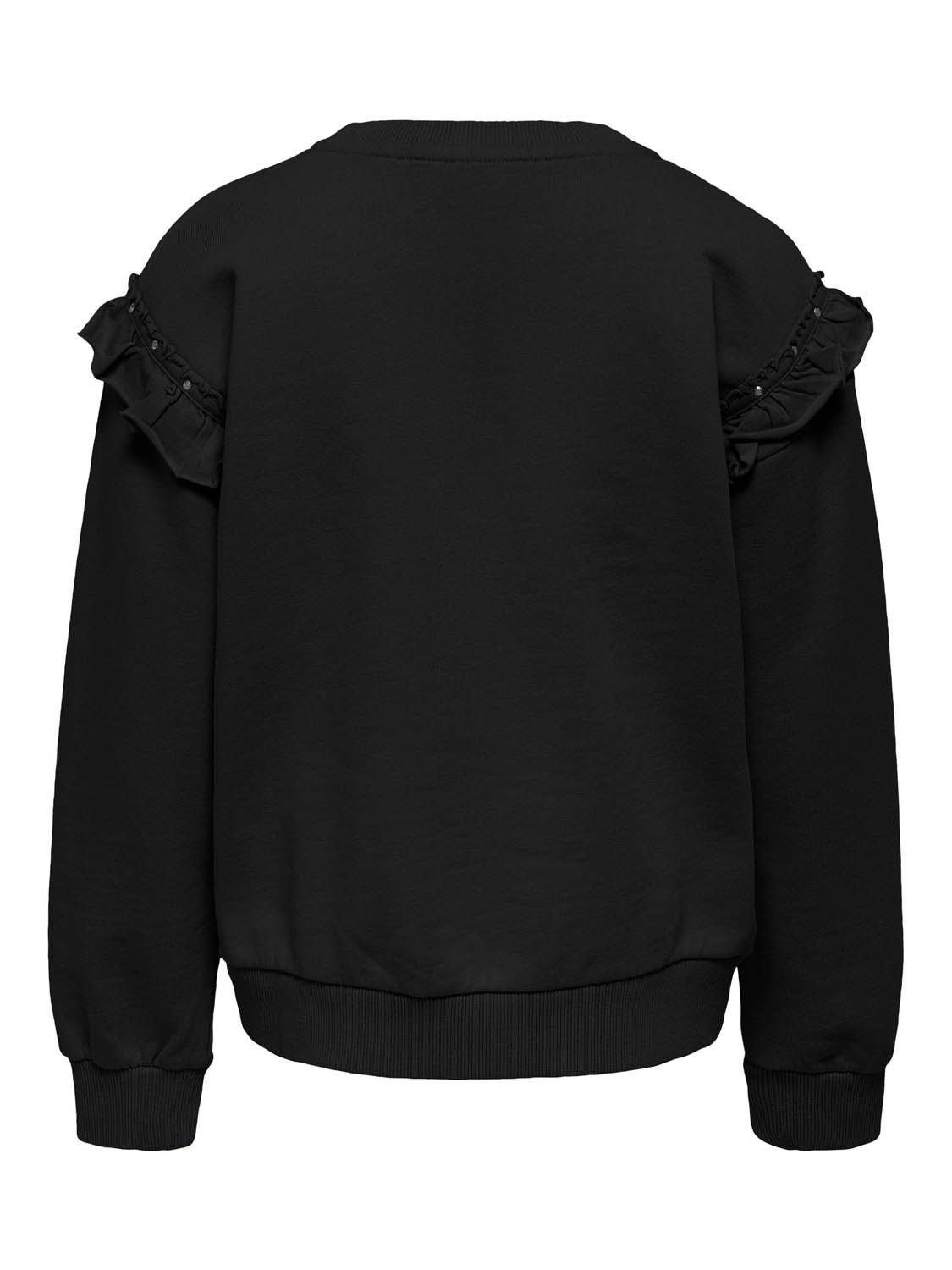 ONLY Kids Frill O-Neck Sweater