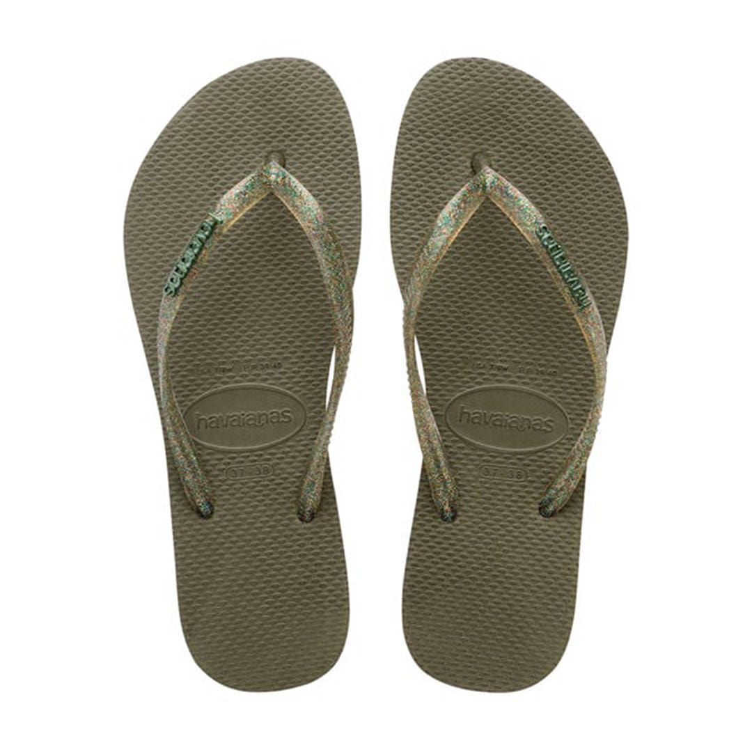 Havaianas Slim Logo Metallic