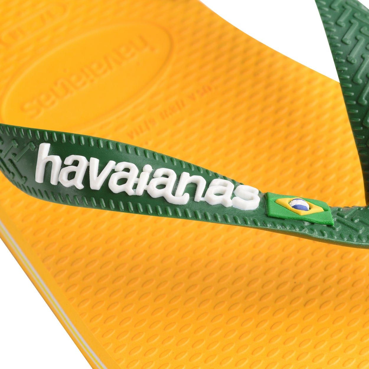 Havaianas Brasil Logo Flip Flops