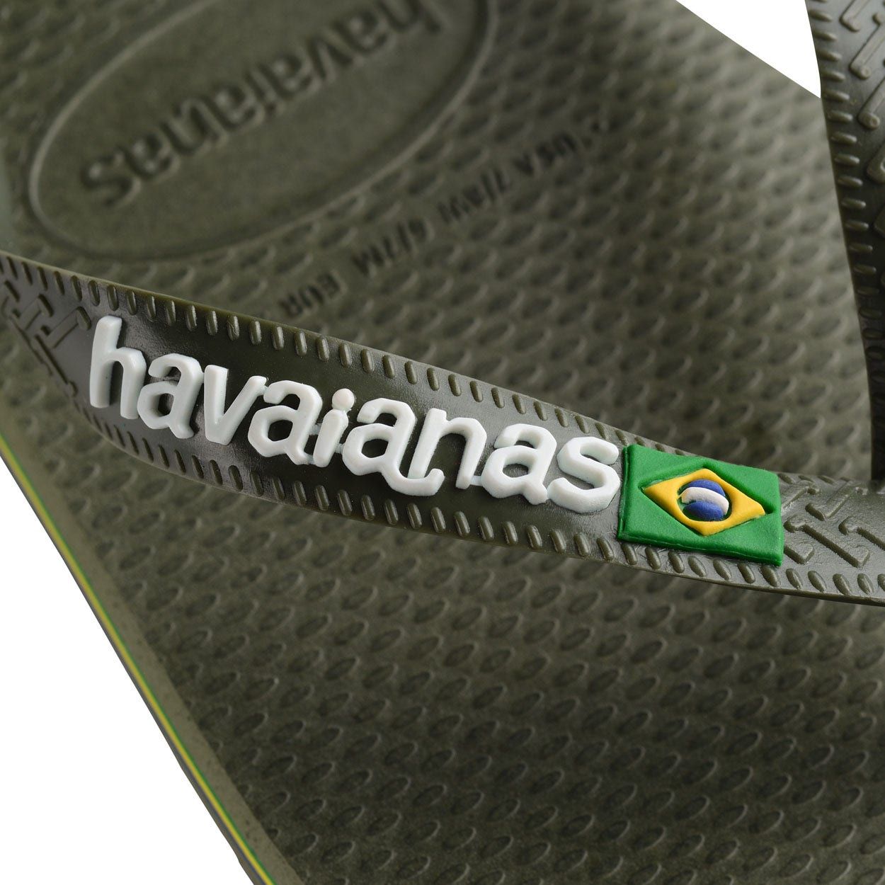 Havaianas Brasil Logo Flip Flops