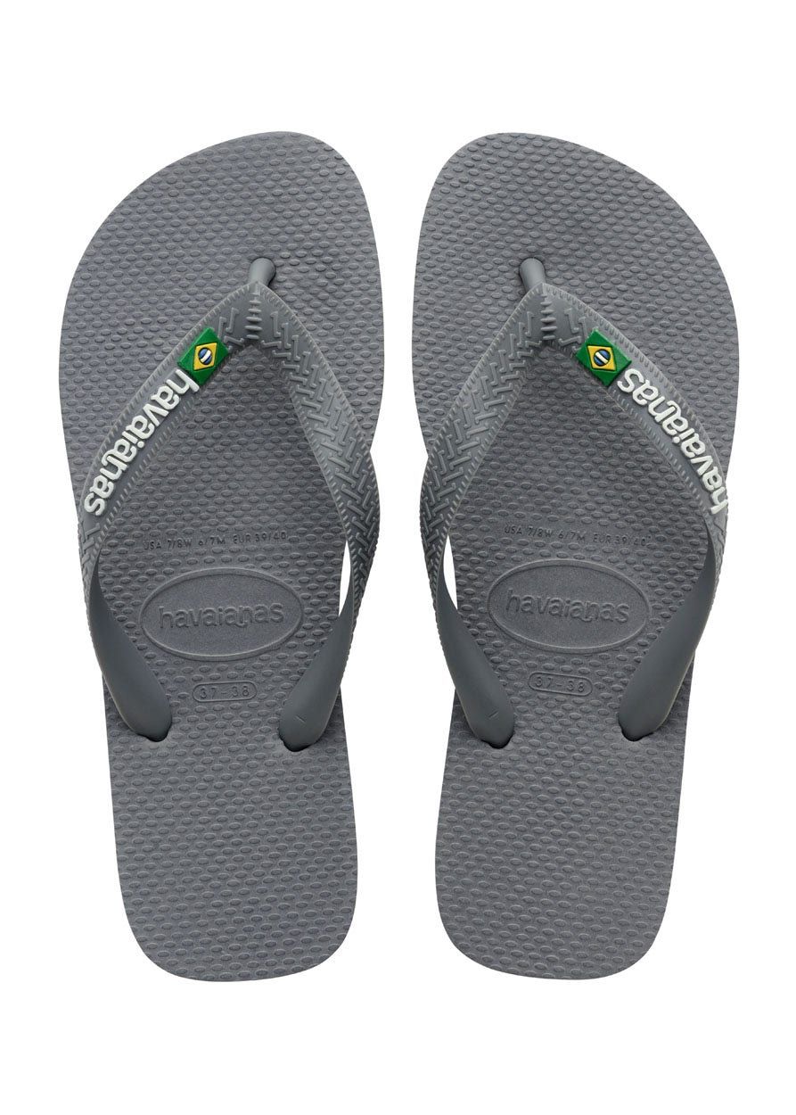 Havaianas Brasil Logo Flip Flops