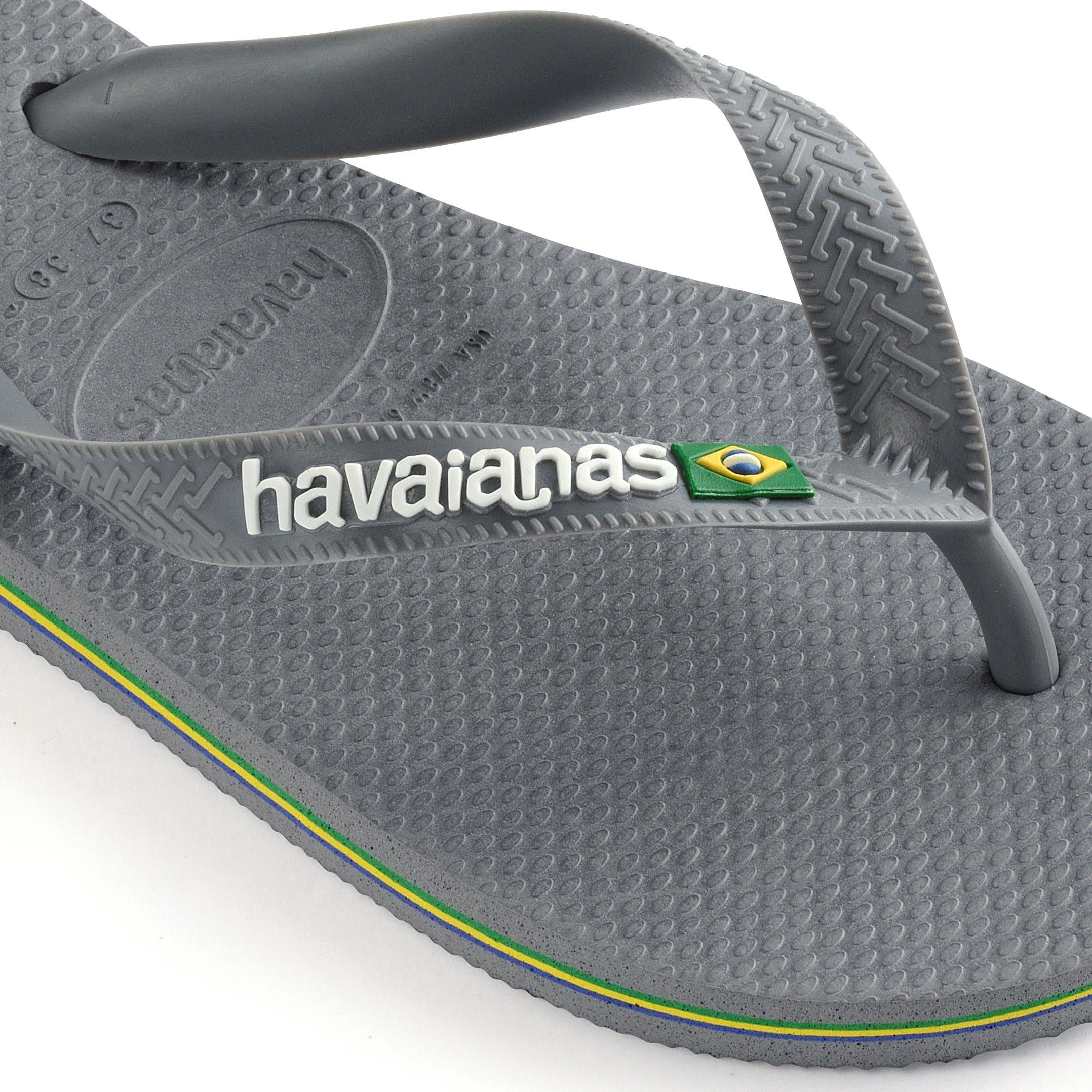 Havaianas Brasil Logo Flip Flops