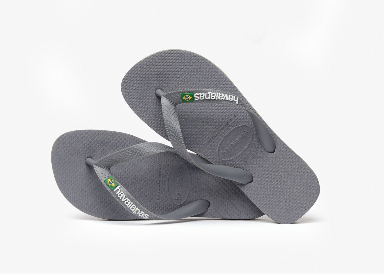 Havaianas Brasil Logo Flip Flops