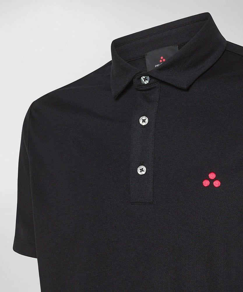 Peuterey Comfortable Cotton And Silk Polo Shirt