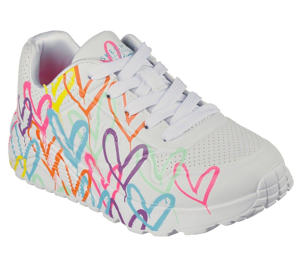 Skechers Skechers x JGoldcrown: Uno Lite-Spread The Love