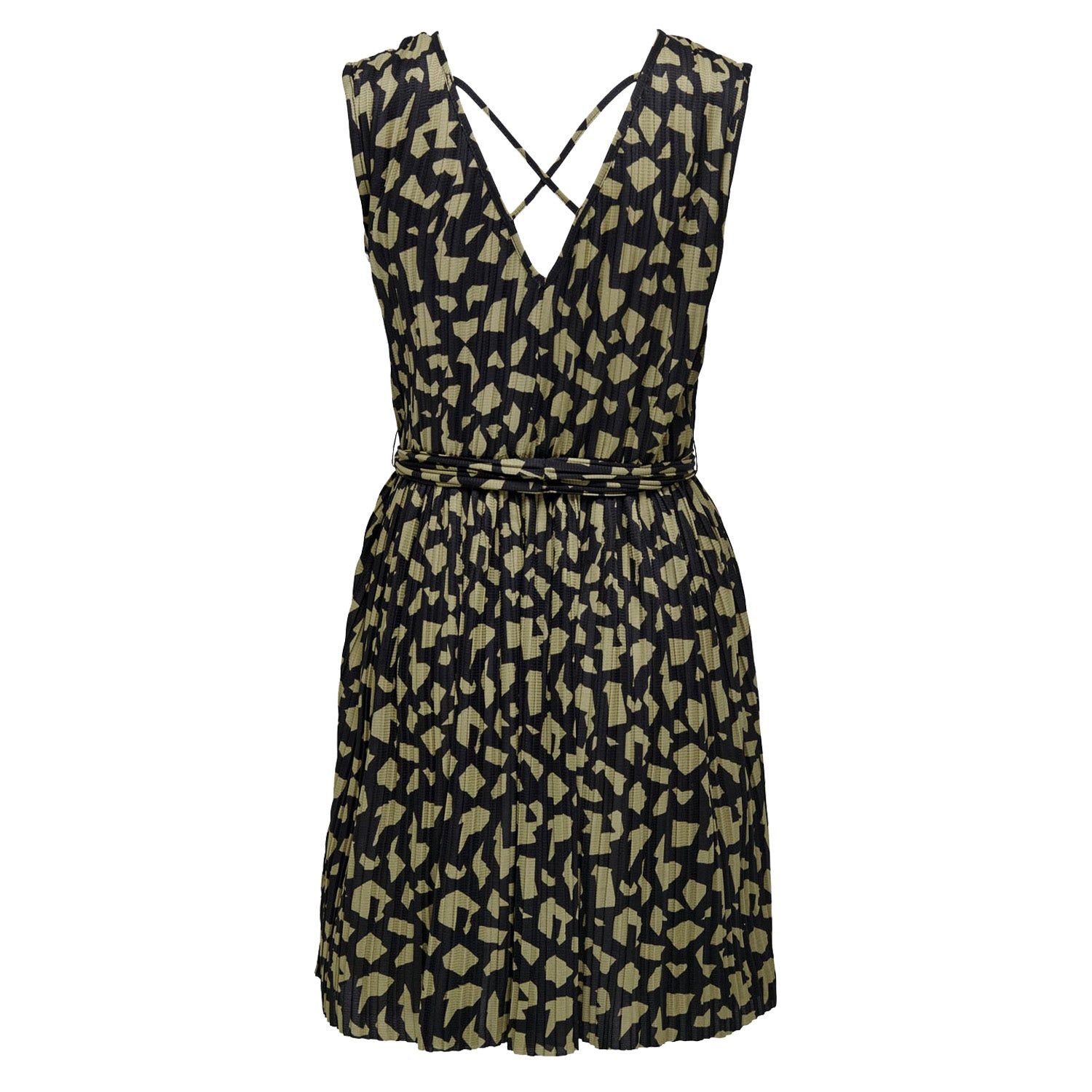 ONLY Regular fit v-hals korte jurk 