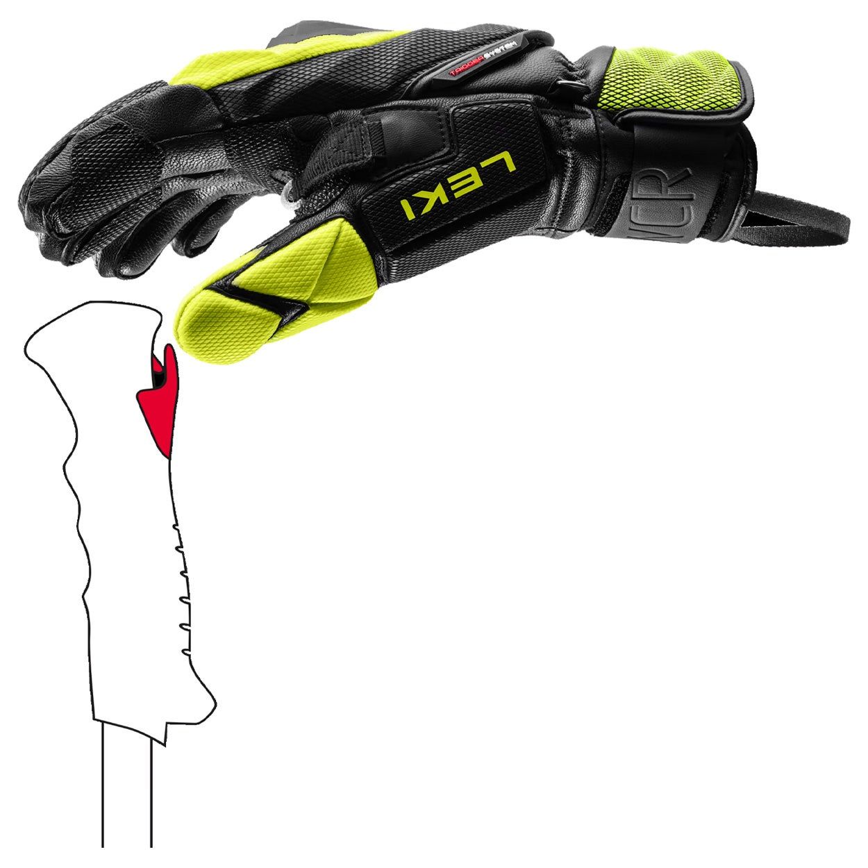 Leki WCR Venom SL 3D