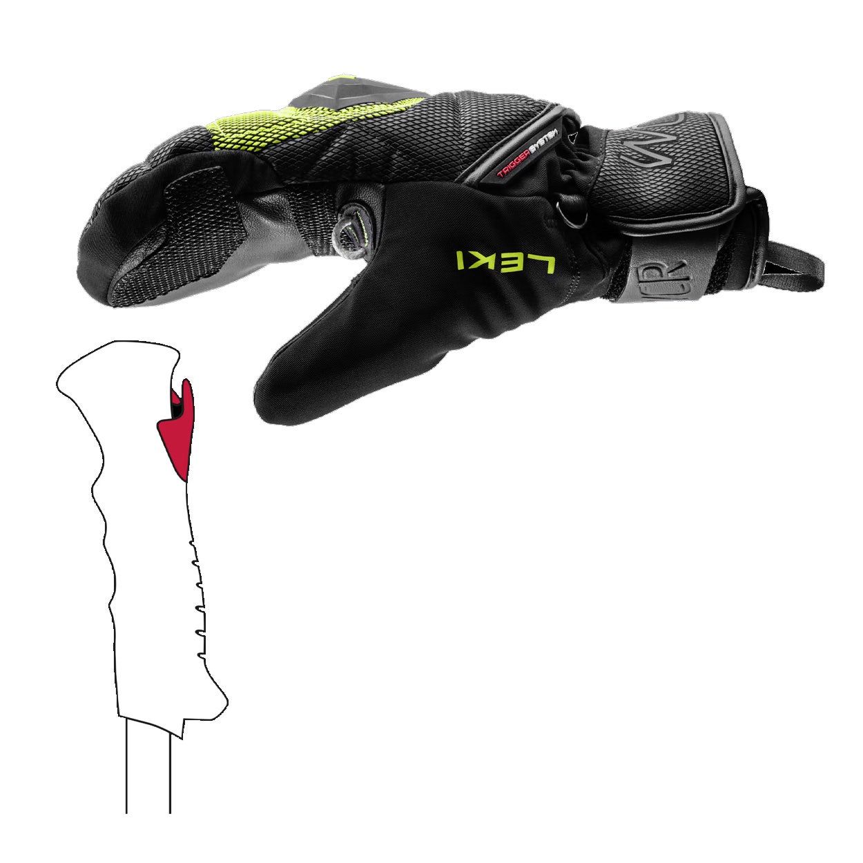 Leki WCR Coach 3D Kids