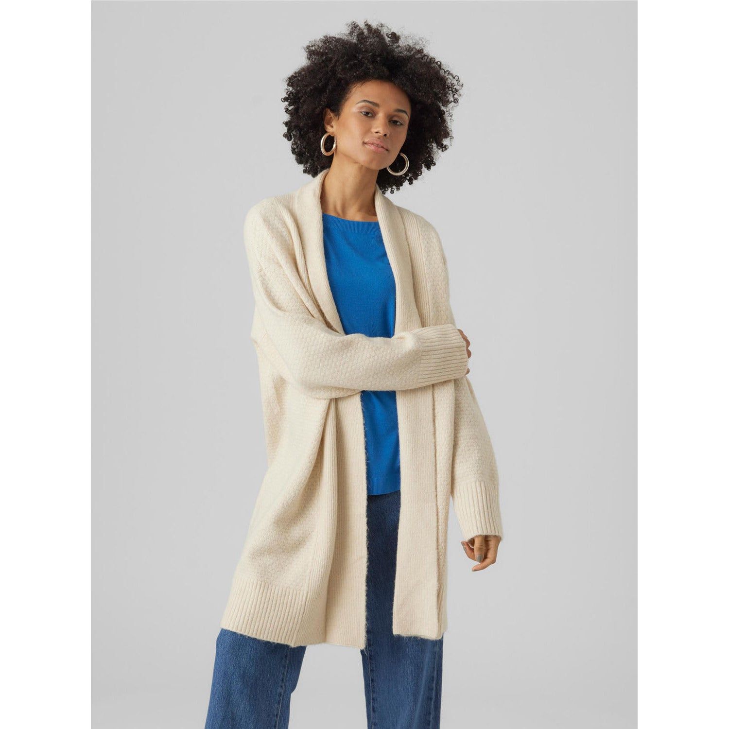 Vero Moda Heidi Shawlnk Open Cardigan 