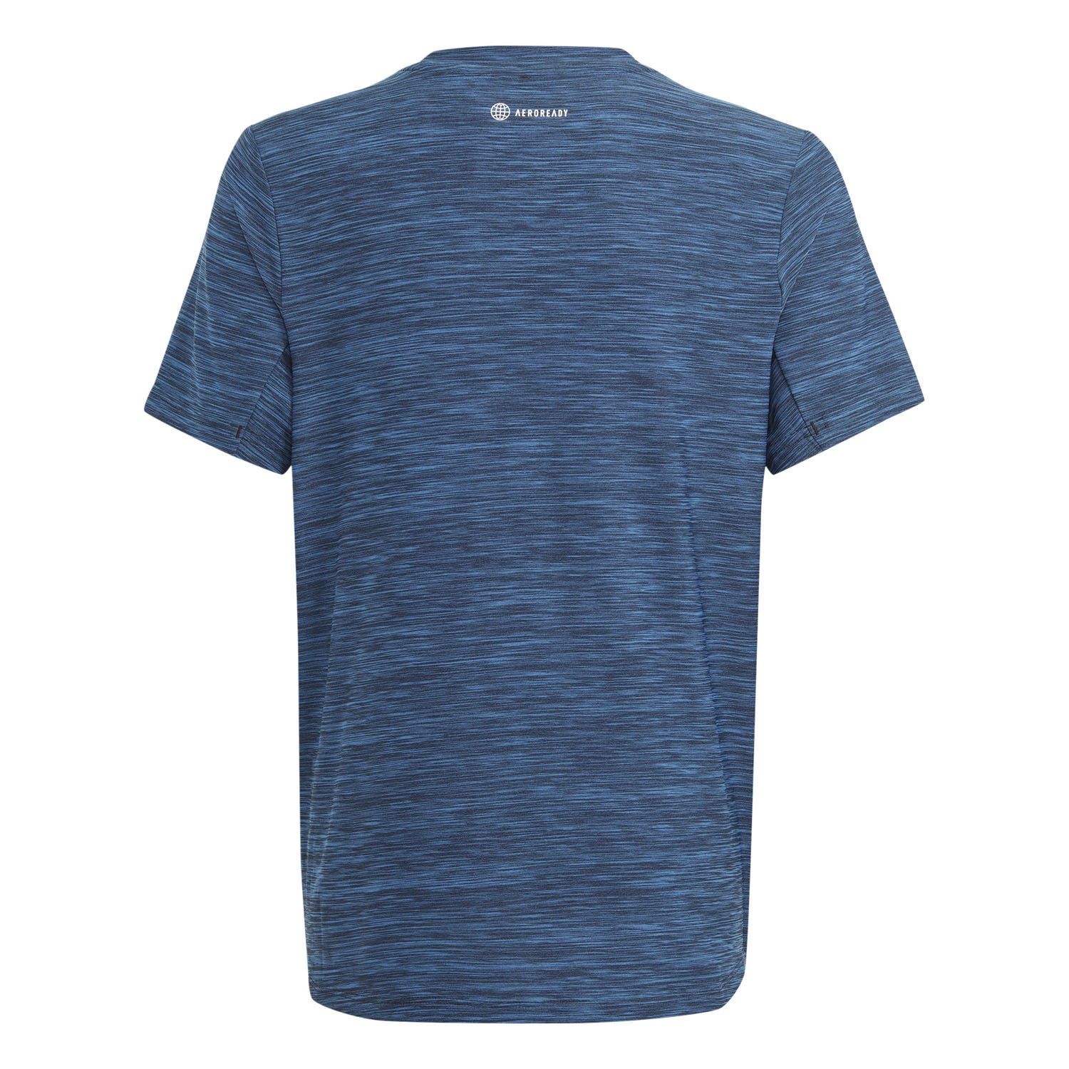 adidas Junior Boys Training Aeroready Heather Tee