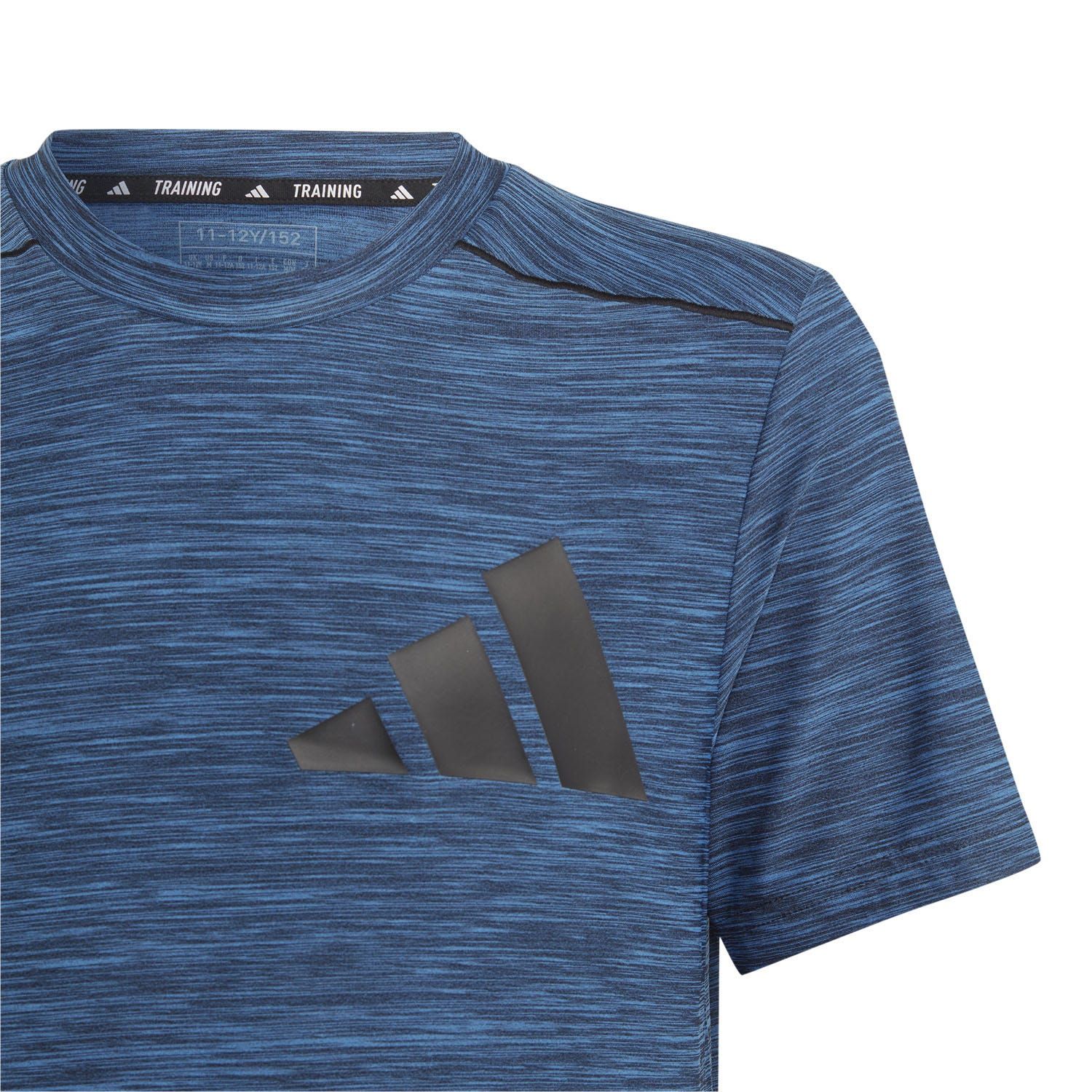 adidas Junior Boys Training Aeroready Heather Tee
