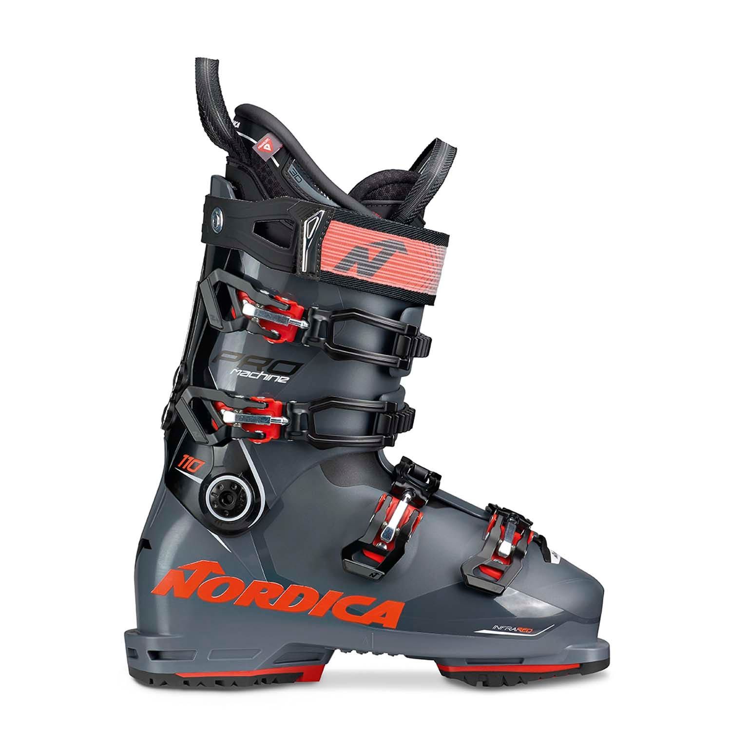 Chaussures De Ski NORDICA PRO MACHINE 110 (GW) - Taille 29.5 - Anthracite/noir/rouge - Neuves