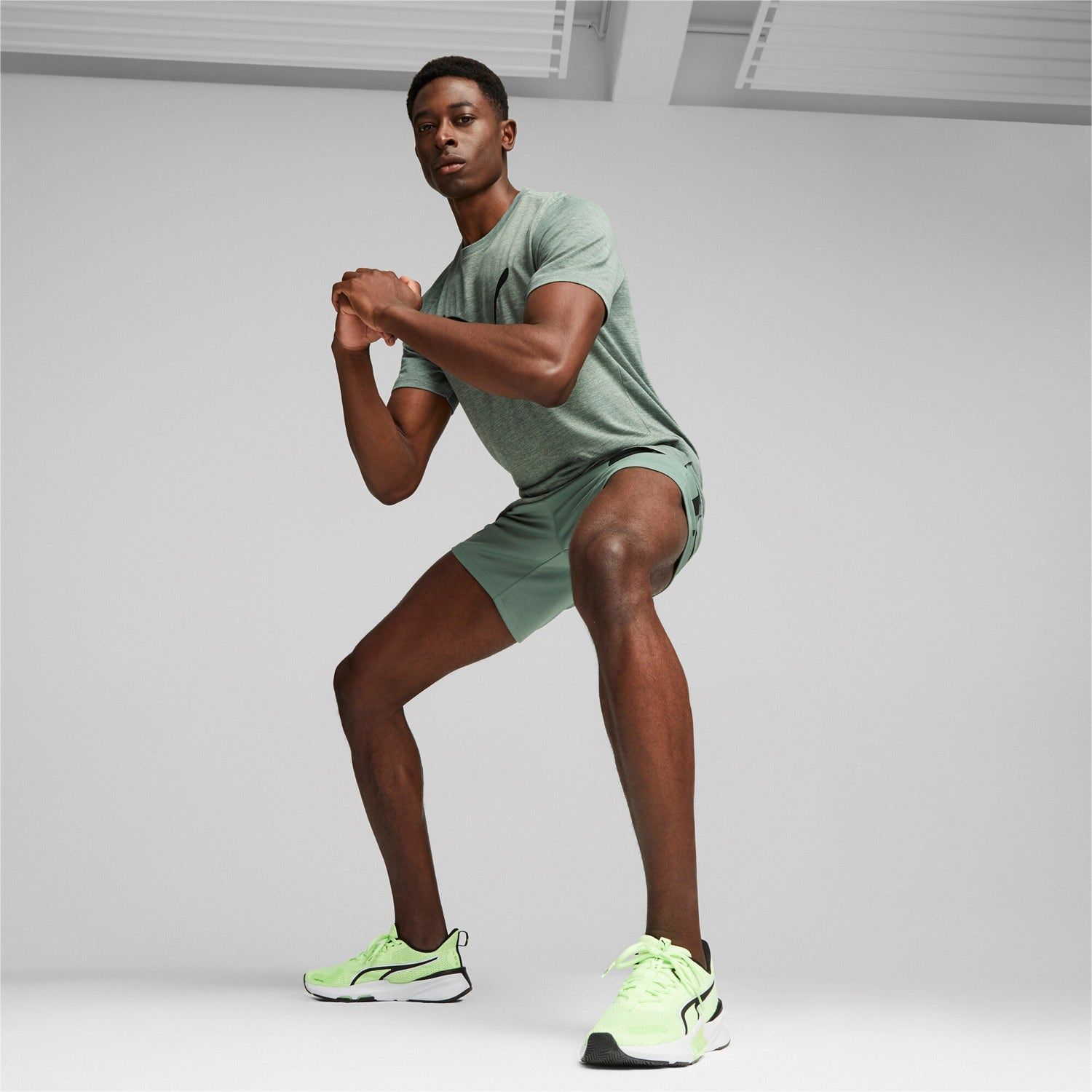 PUMA Train Favorite Heather Cat Tee