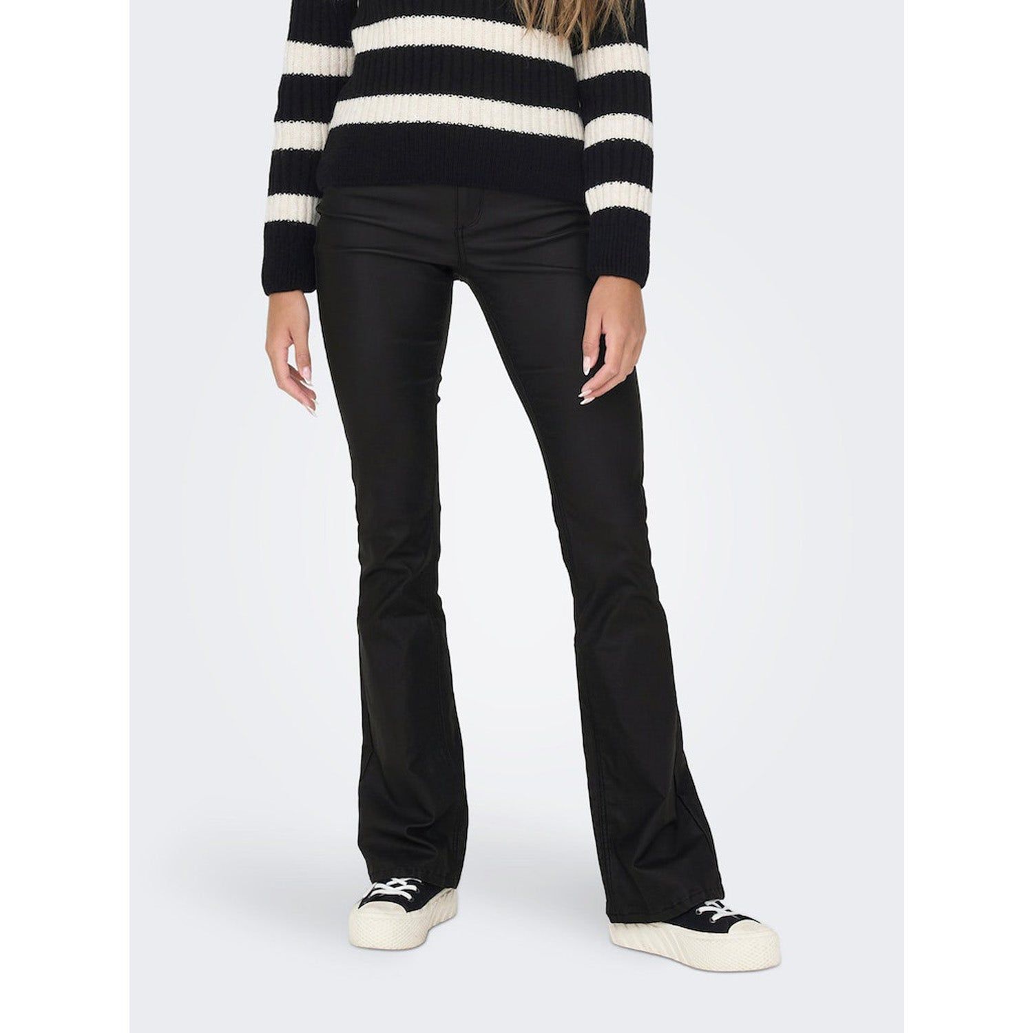 ONLY Blush Mid Waist Flared Coated