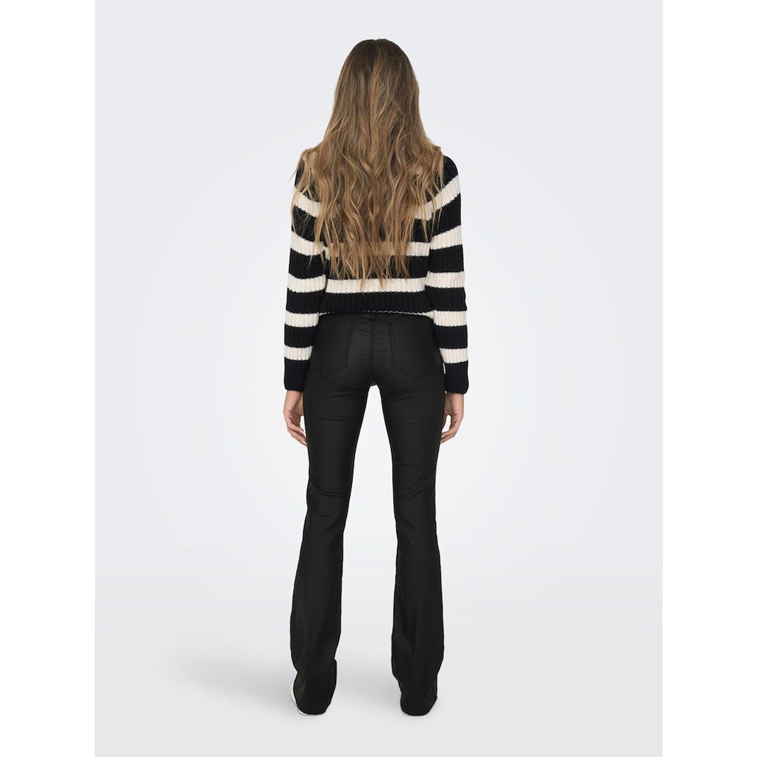 ONLY Blush Mid Waist Flared Coated