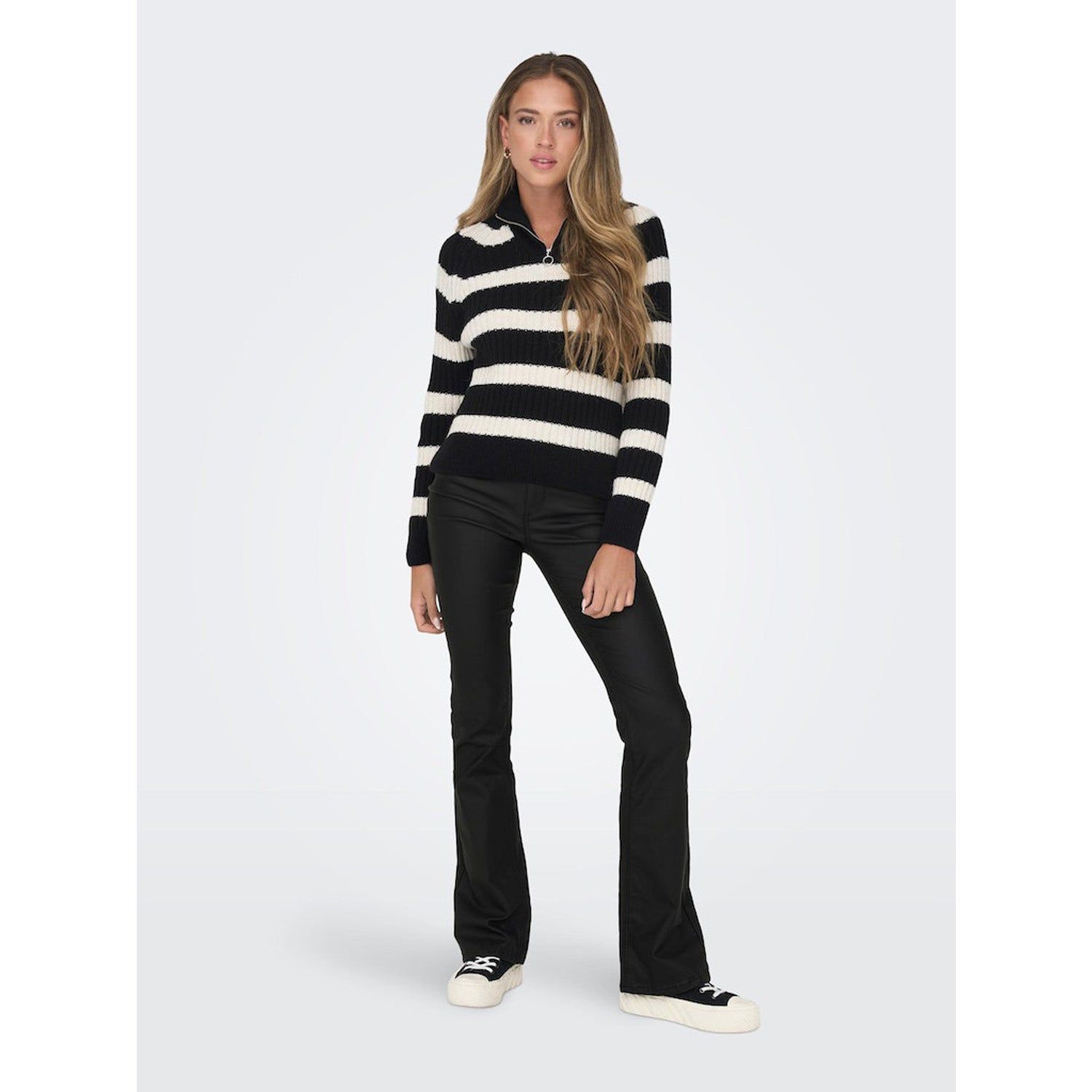 ONLY Blush Mid Waist Flared Coated