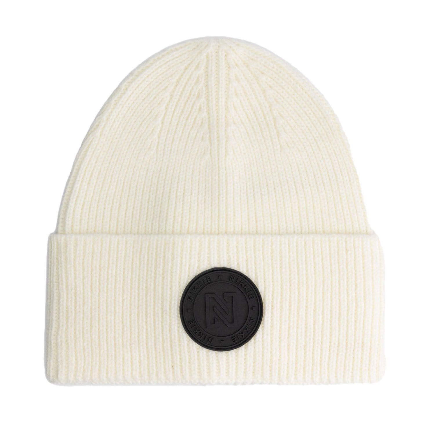 NIKKIE Round Peach Beanie