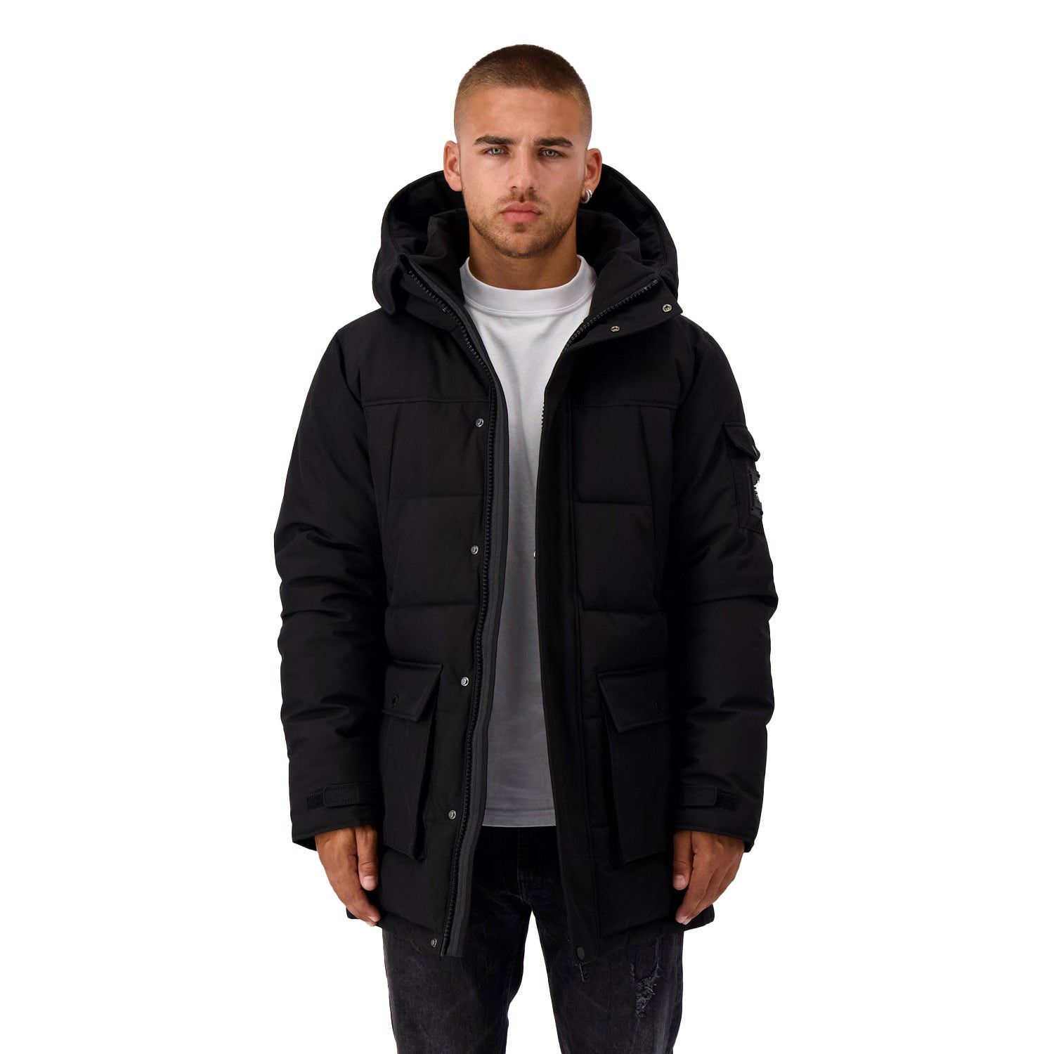 Black Bananas Commander Parka Jacket