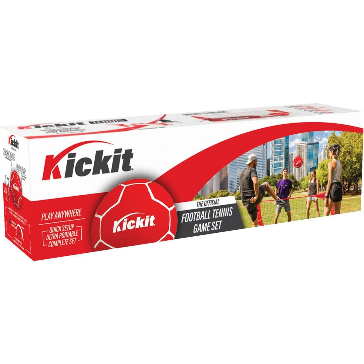 Kickit Voetbal Tennis game set