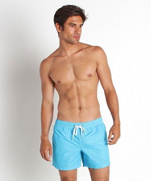 Sundek Stretch Waist Mid-Length Boardshort